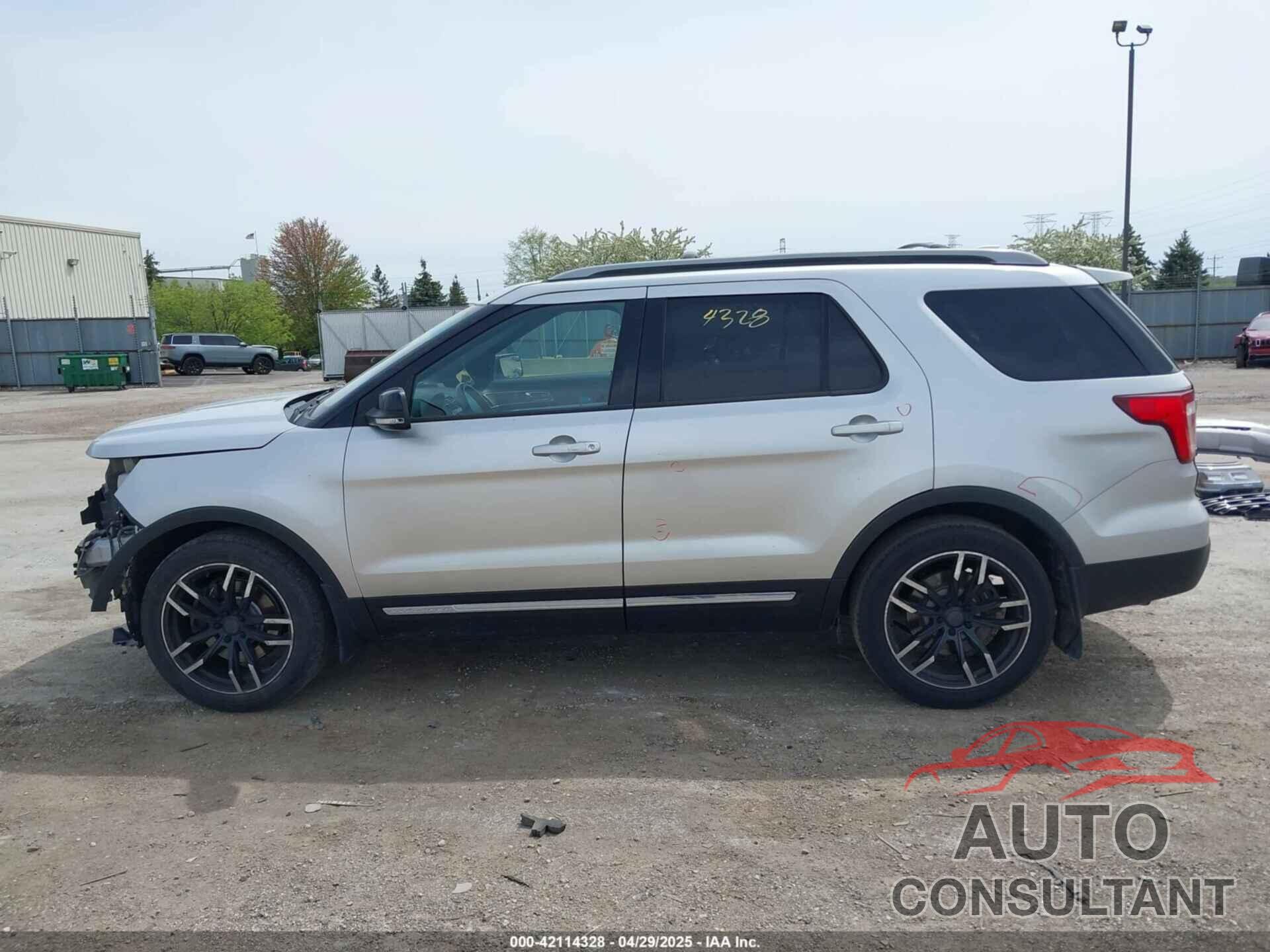 FORD EXPLORER 2017 - 1FM5K7D84HGA46521