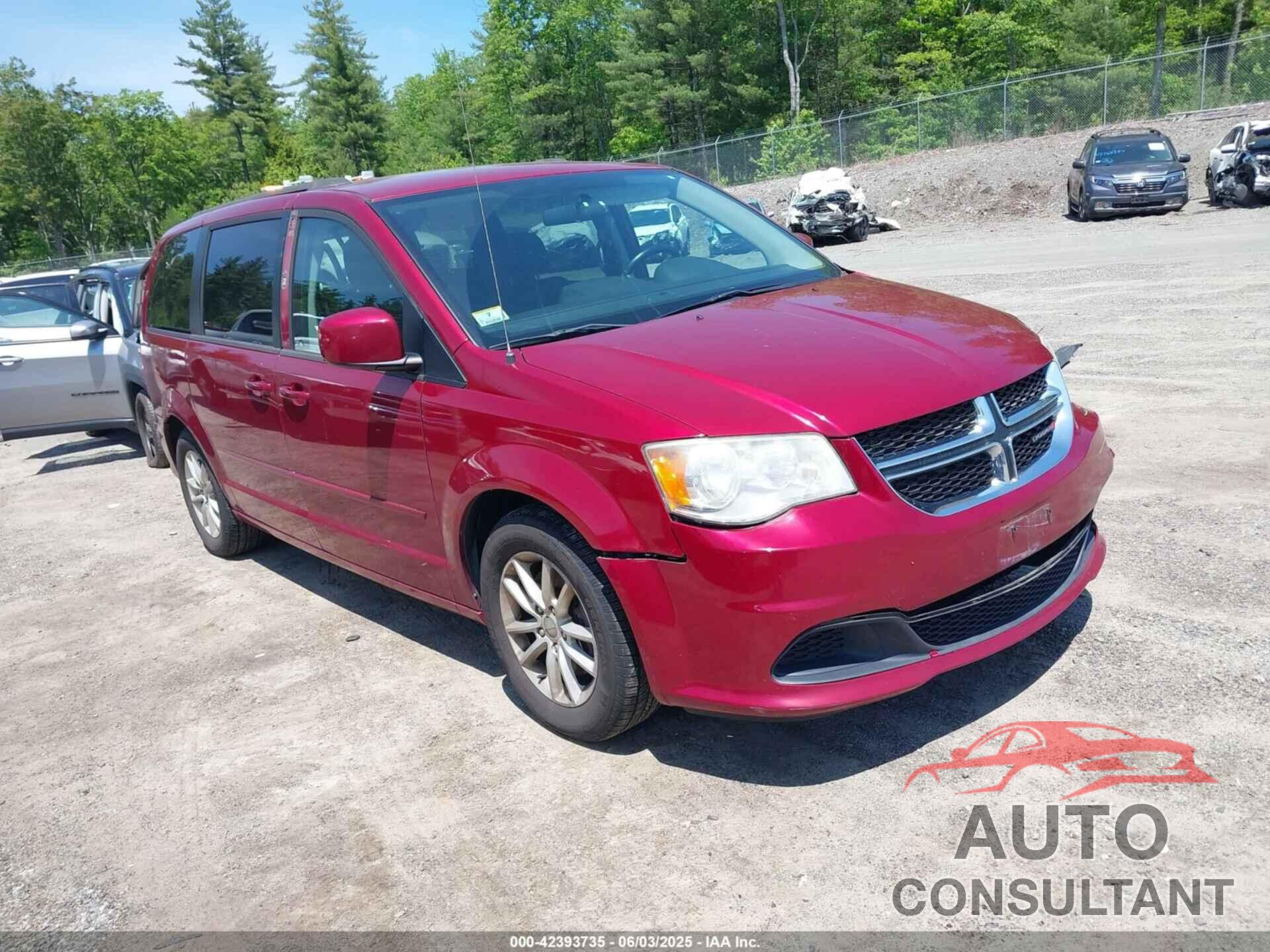 DODGE GRAND CARAVAN 2014 - 2C4RDGCG7ER427850