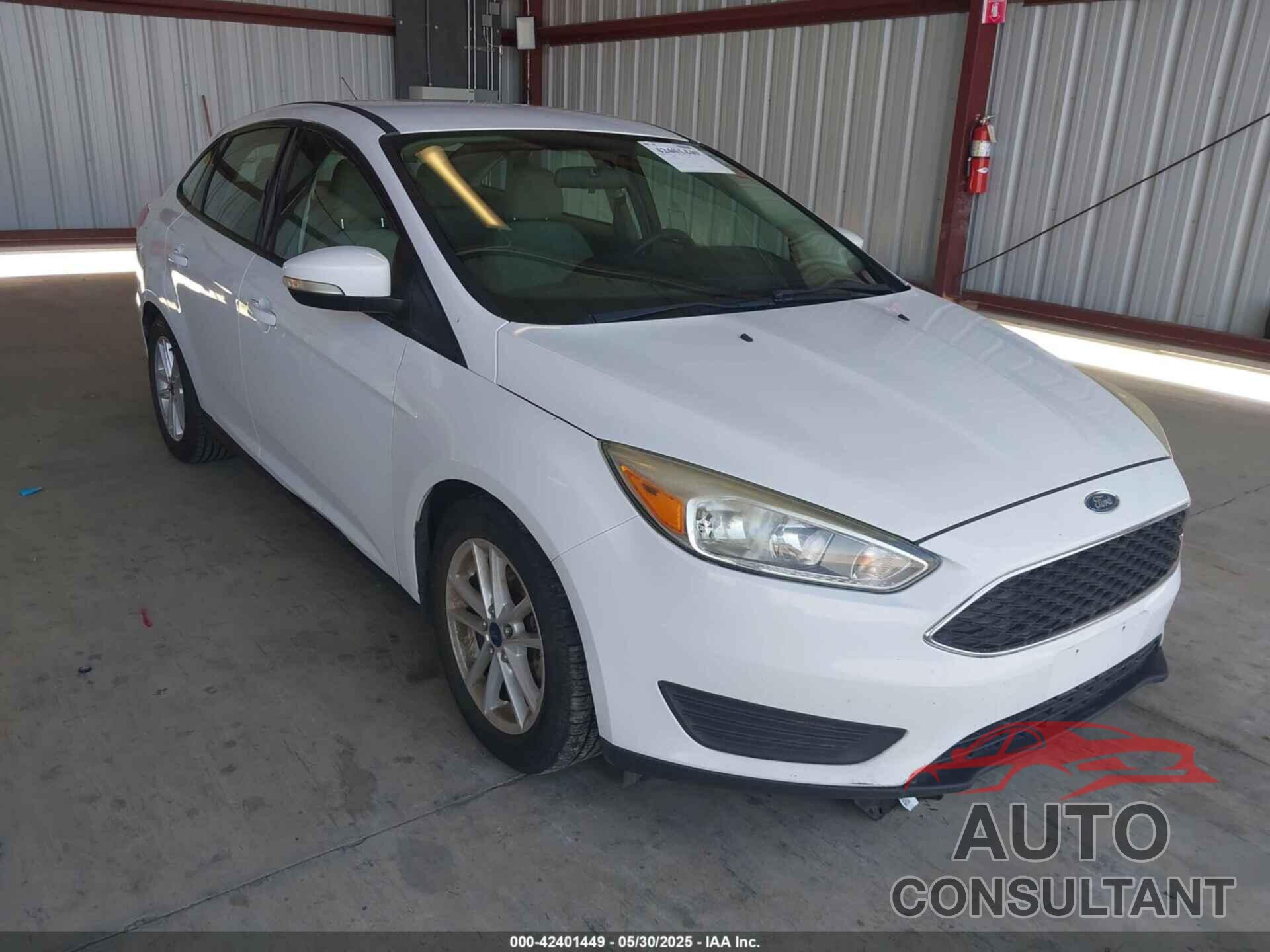 FORD FOCUS 2016 - 1FADP3F23GL272046