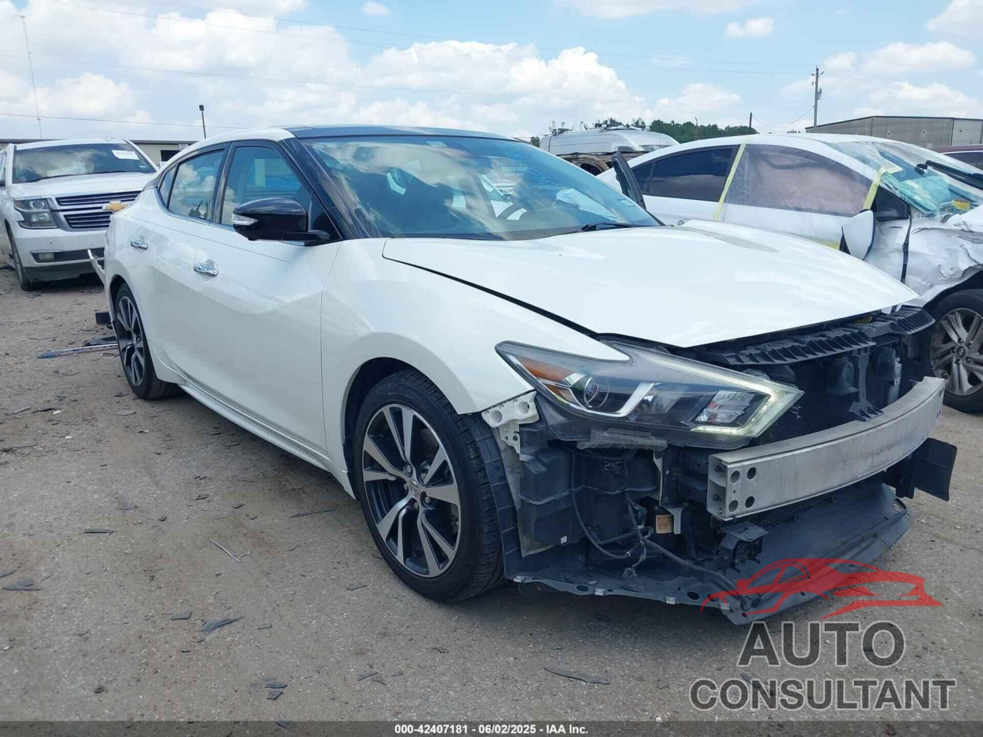 NISSAN MAXIMA 2017 - 1N4AA6AP1HC434170