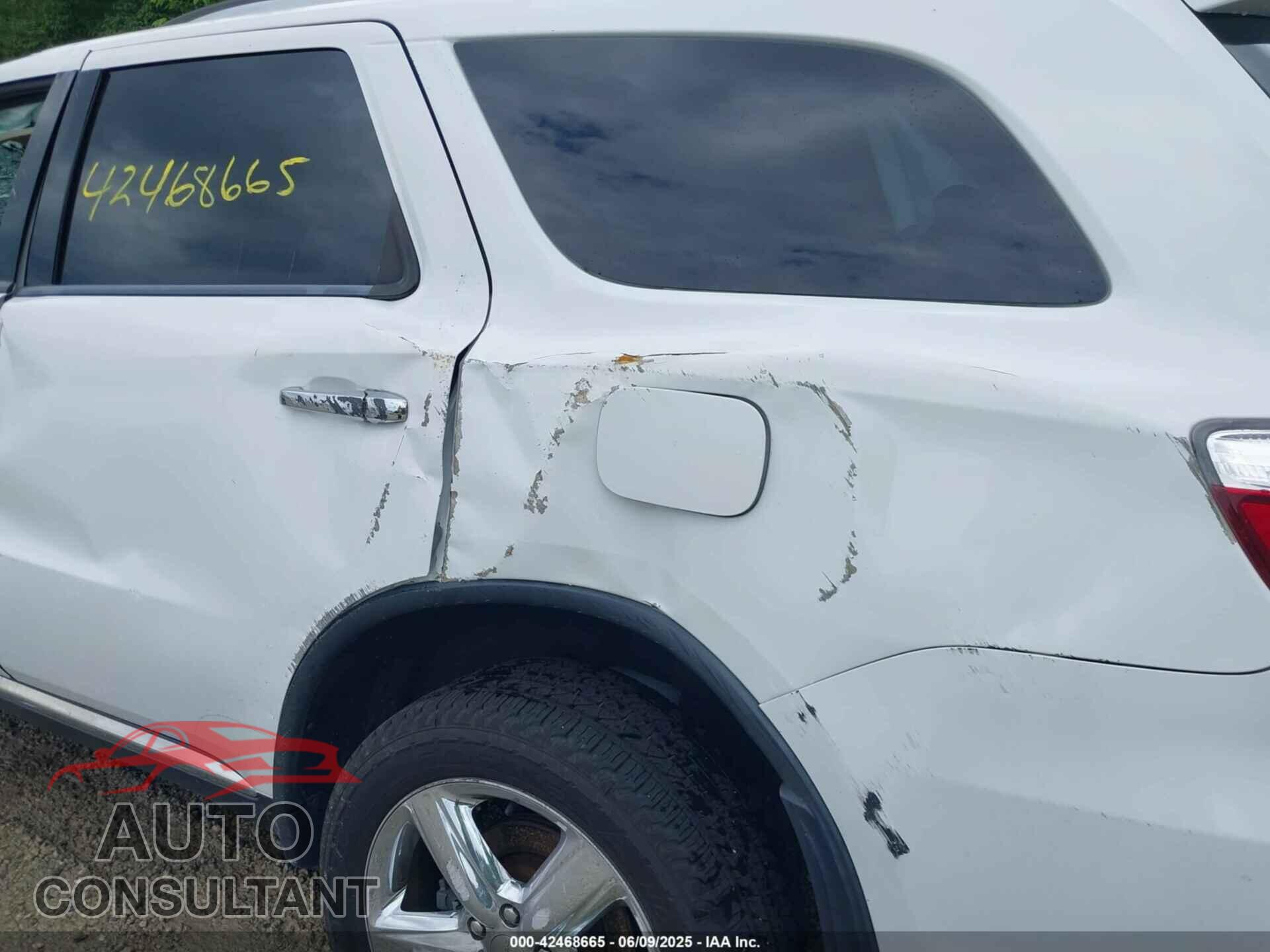 DODGE DURANGO 2013 - 1C4RDJEGXDC559700