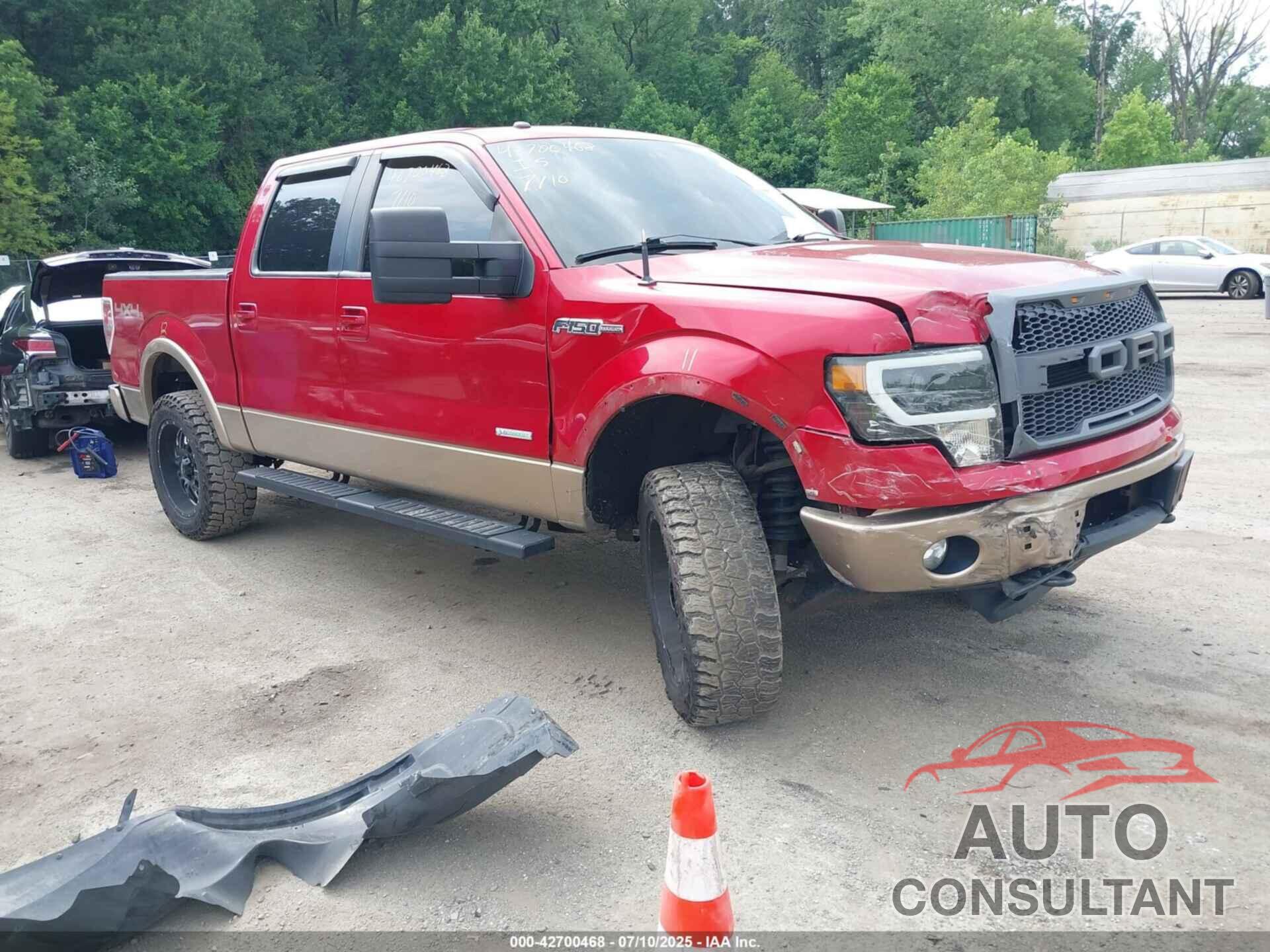 FORD F-150 2012 - 1FTFW1ET4CFA67011