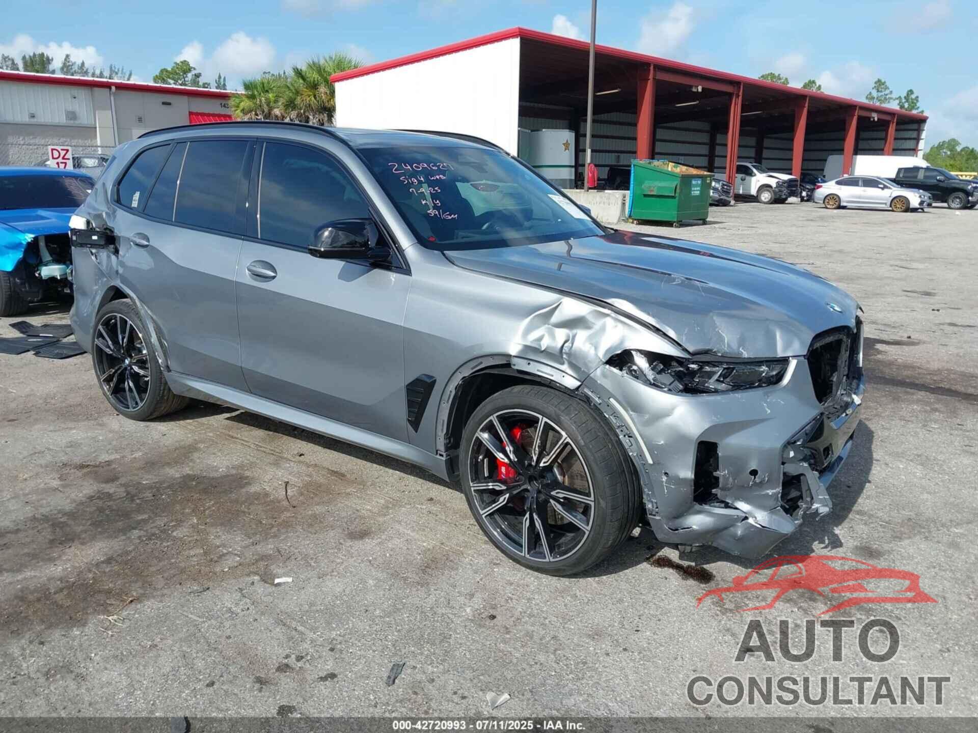 BMW X5 2025 - 5UX33EU09S9X63692