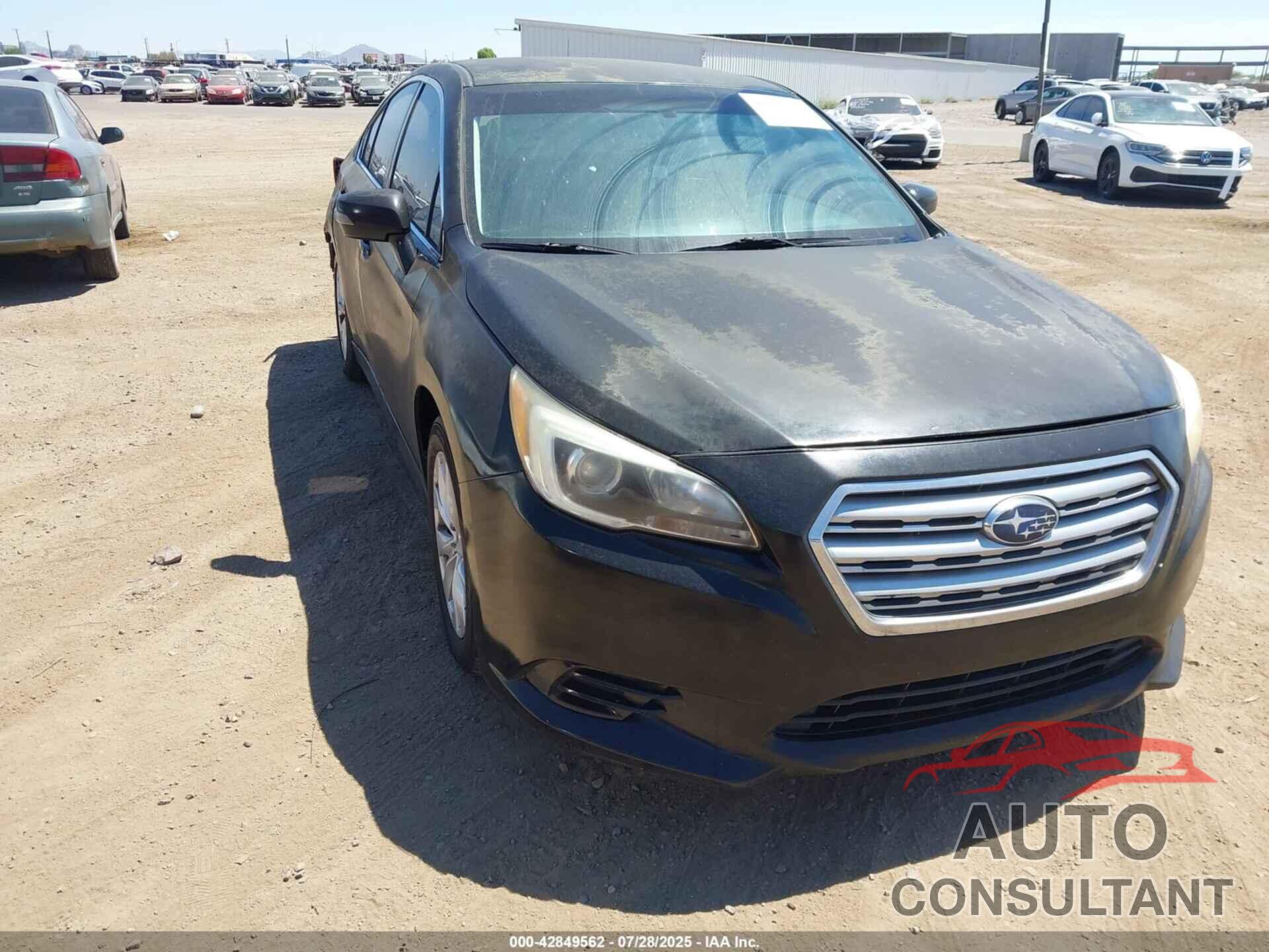 SUBARU LEGACY 2017 - 4S3BNAC67H3045396