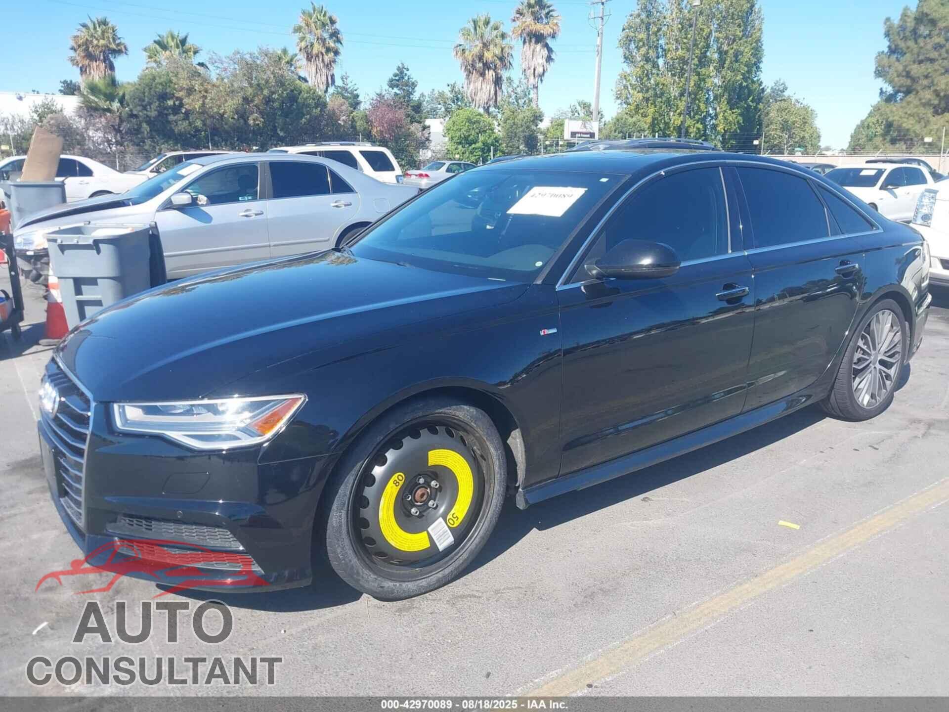 AUDI A6 2017 - WAUC8AFC4HN058332