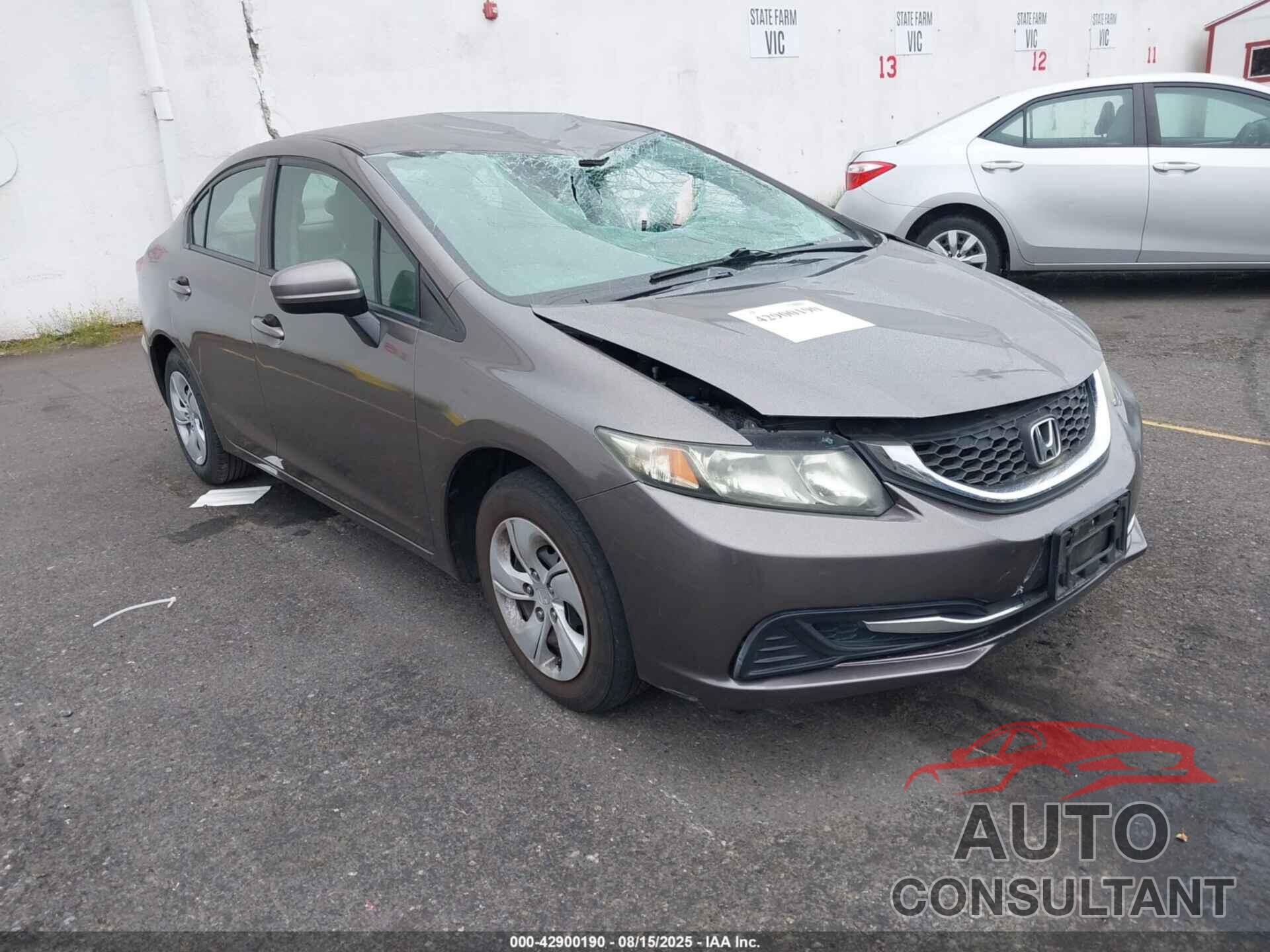 HONDA CIVIC 2014 - 2HGFB2F5XEH506880