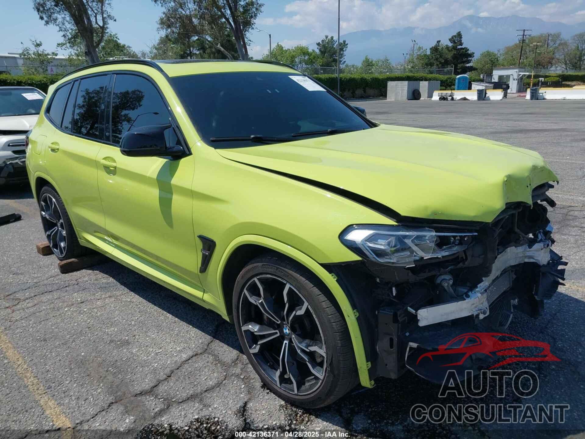 BMW X3 M 2022 - 5YM13EC02N9K07973
