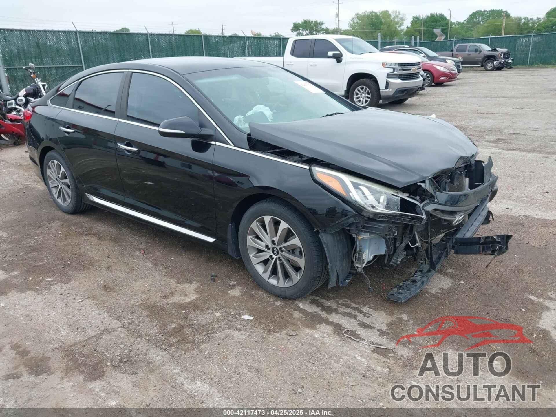 HYUNDAI SONATA 2015 - 5NPE34AFXFH183376