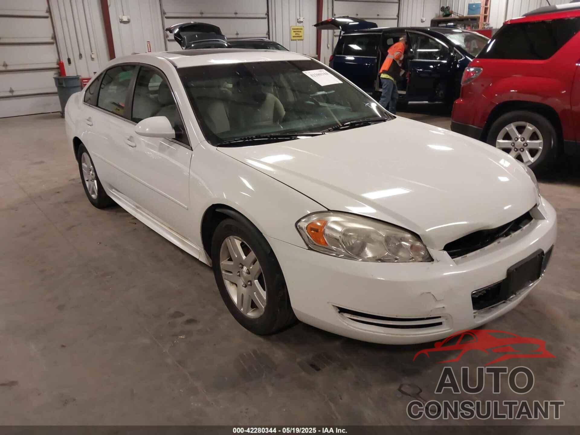 CHEVROLET IMPALA 2013 - 2G1WG5E3XD1103323