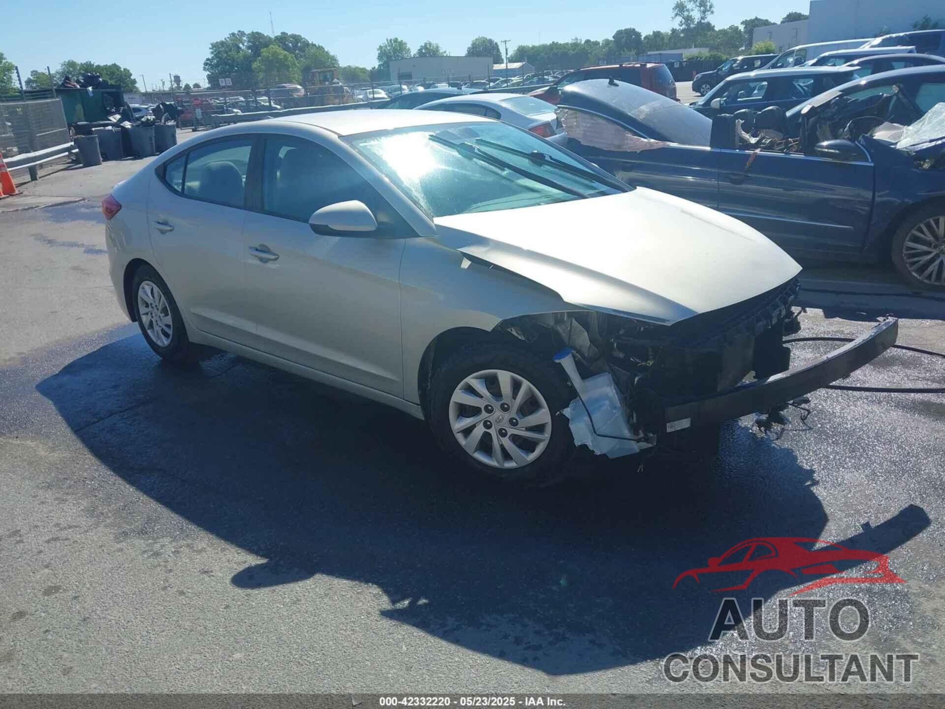 HYUNDAI ELANTRA 2017 - 5NPD74LFXHH201200