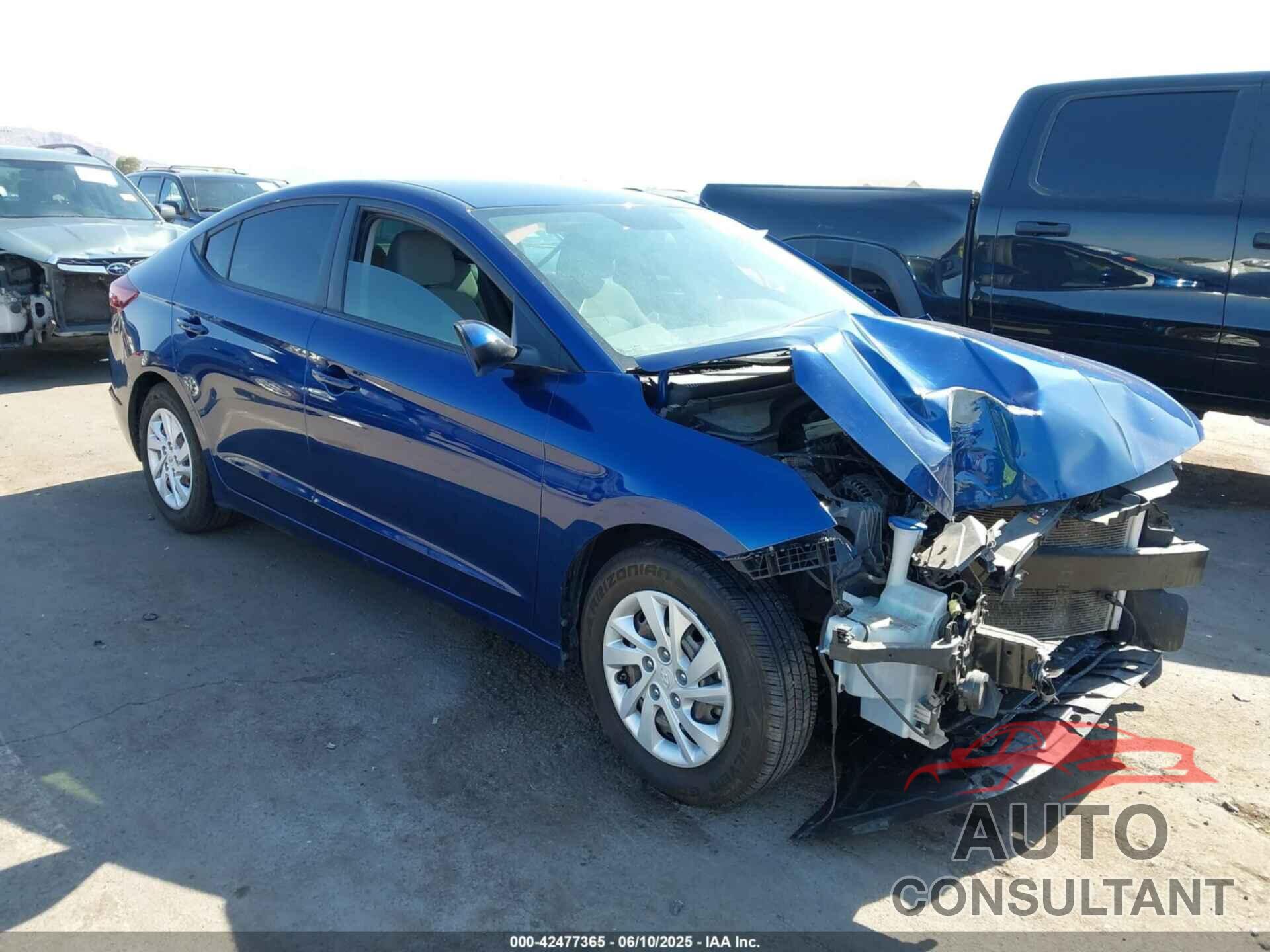 HYUNDAI ELANTRA 2019 - 5NPD74LF1KH470516