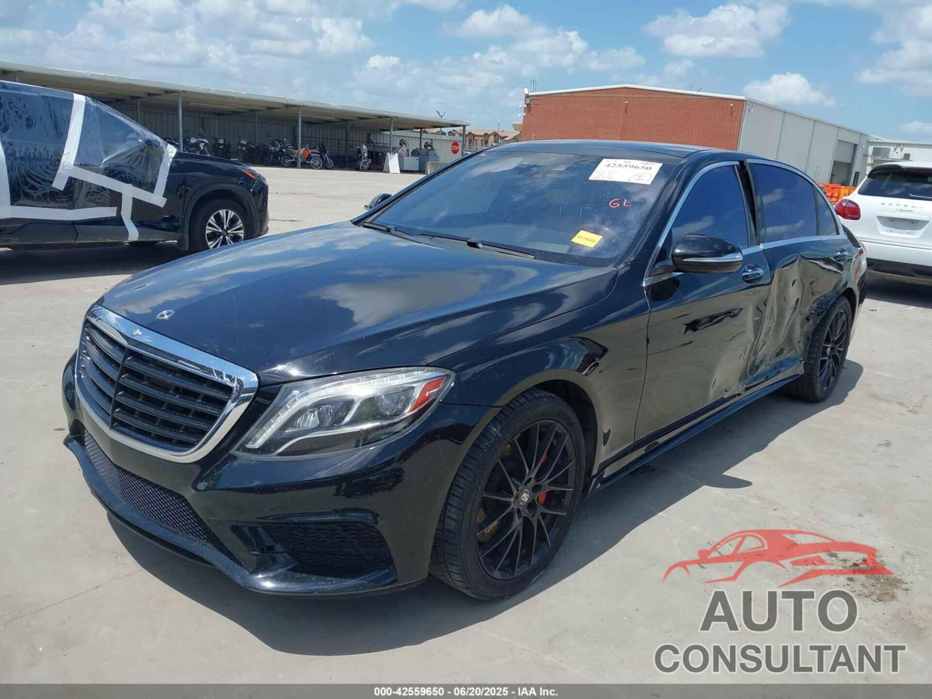 MERCEDES-BENZ S 550 2016 - WDDUG8CB8GA252730