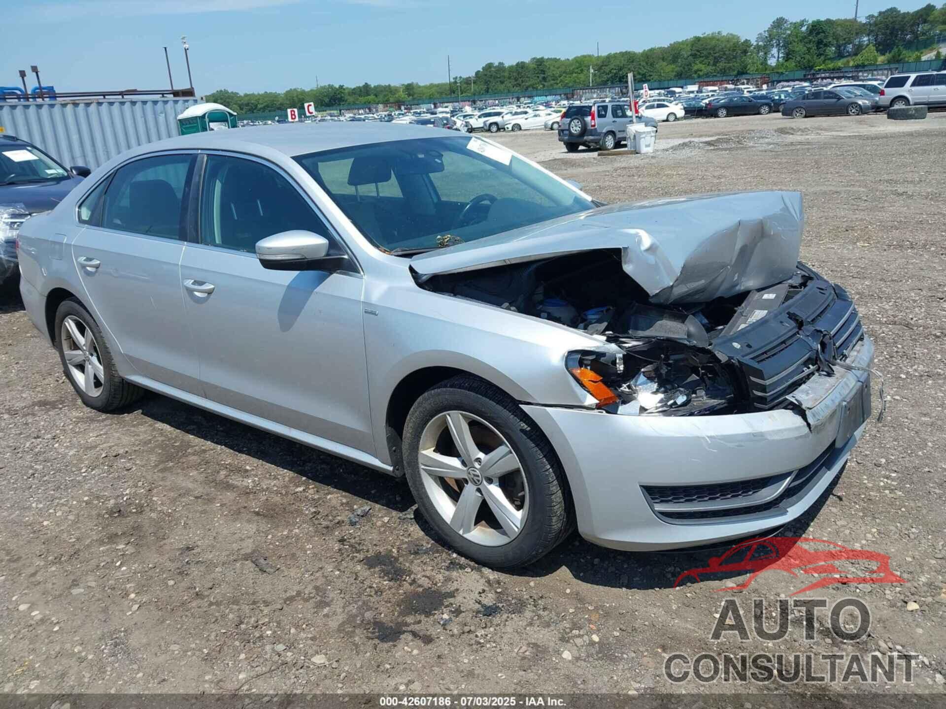 VOLKSWAGEN PASSAT 2014 - 1VWAT7A39EC051562