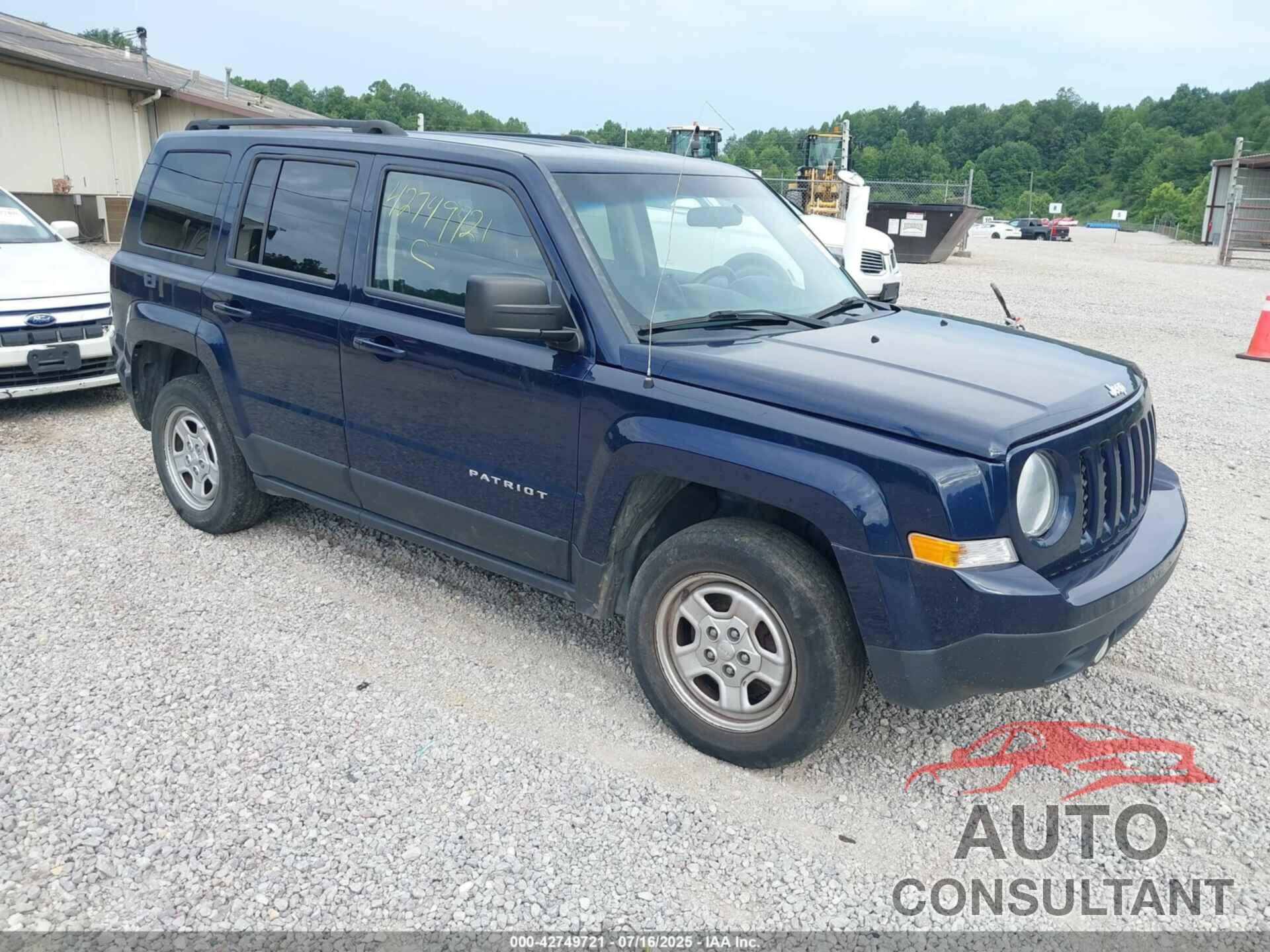 JEEP PATRIOT 2015 - 1C4NJRBB6FD214126