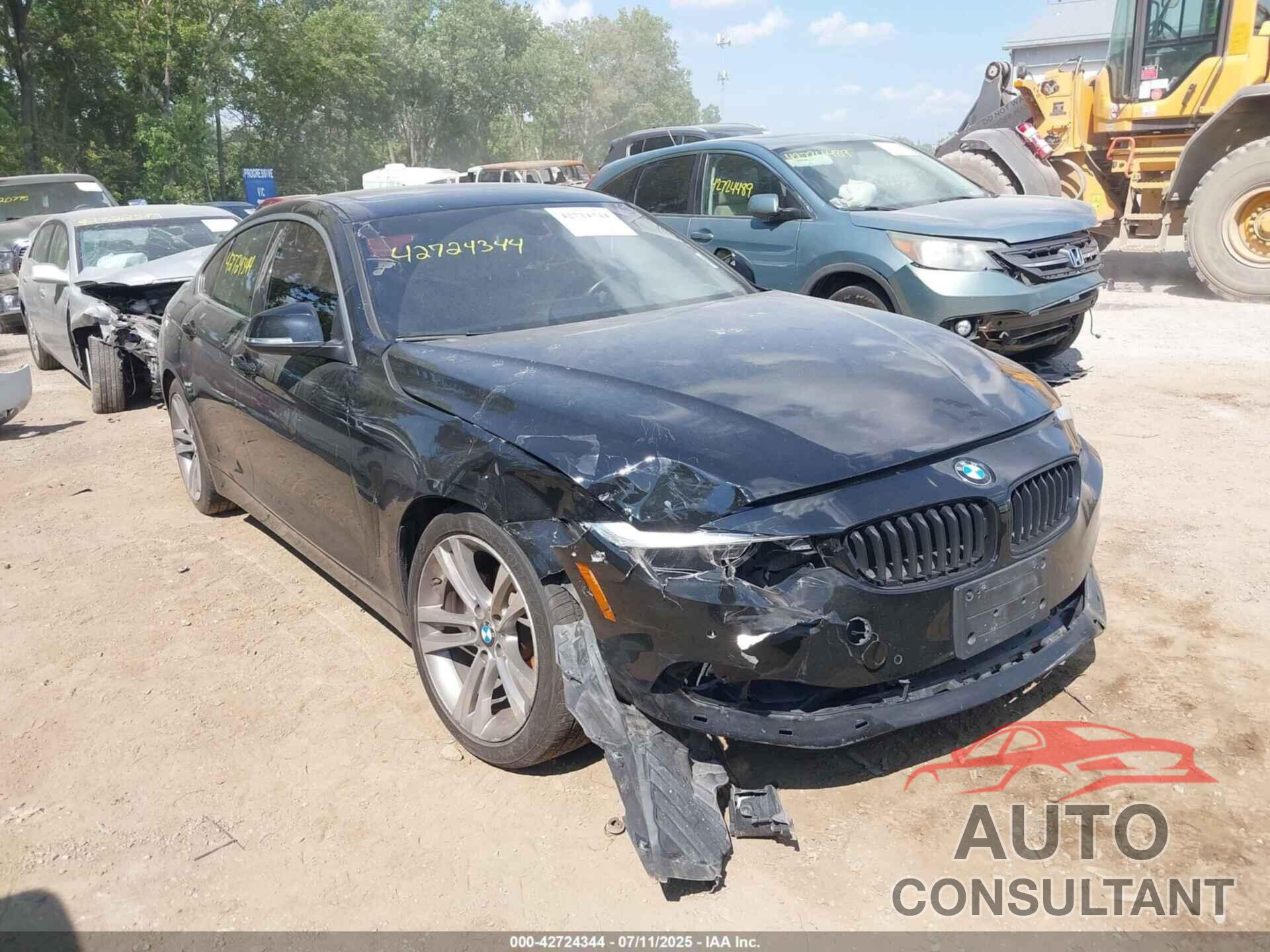 BMW 430I GRAN COUPE 2018 - WBA4J1C51JBG77723