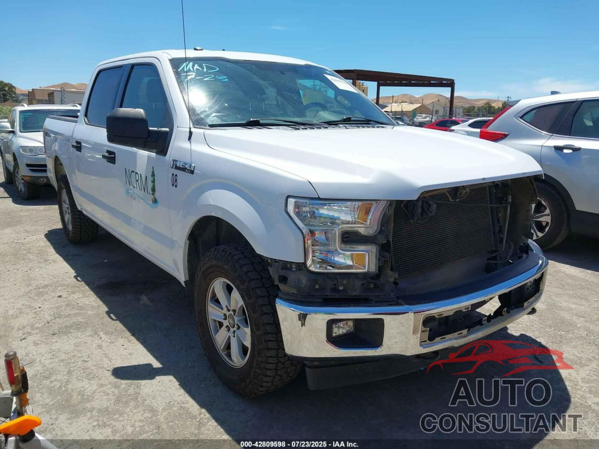 FORD F-150 2017 - 1FTEW1EF6HKC85147