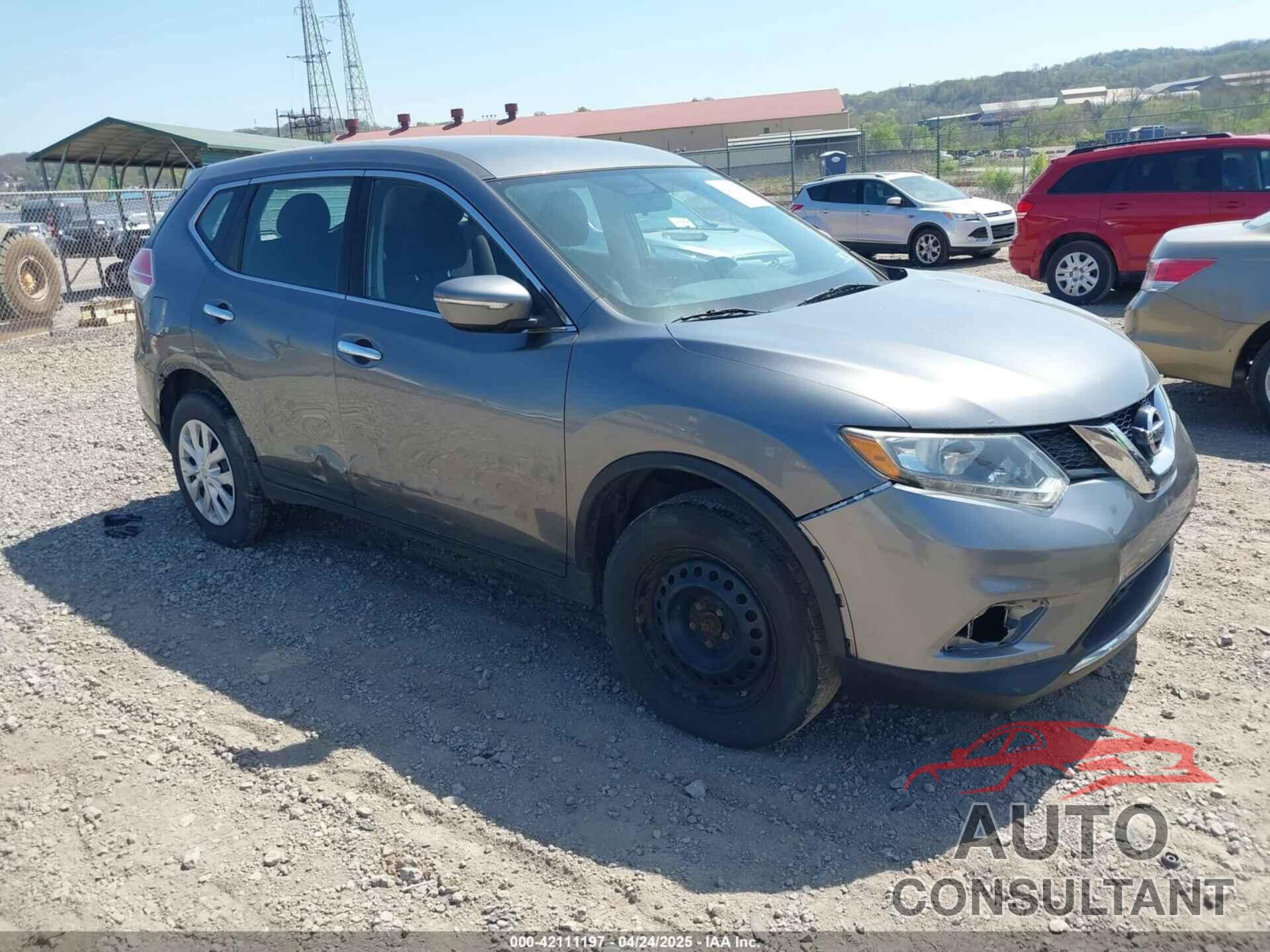 NISSAN ROGUE 2015 - KNMAT2MV6FP523326