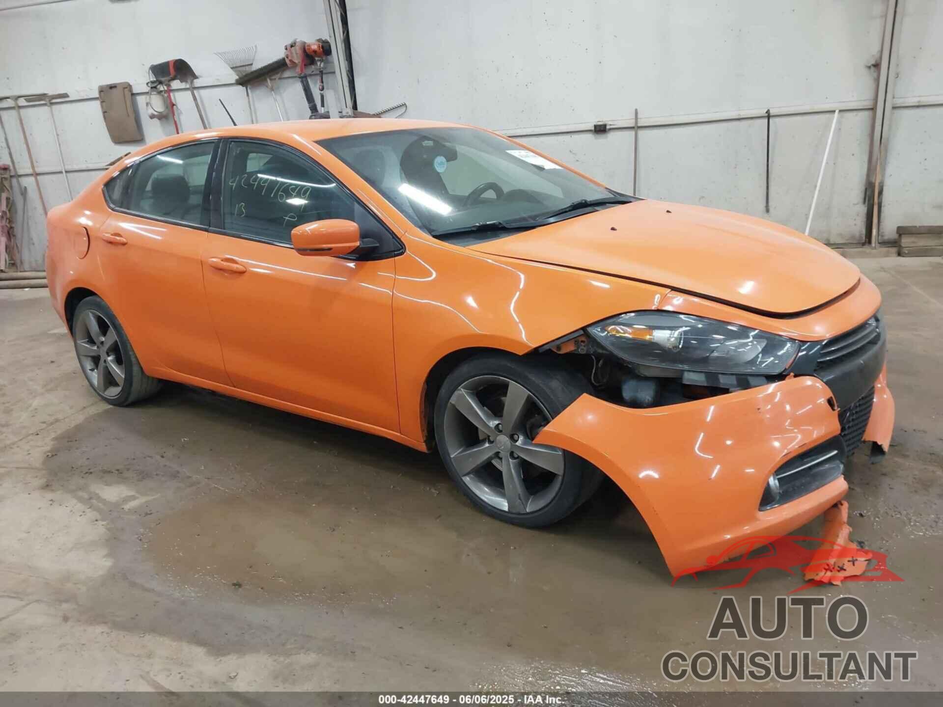 DODGE DART 2013 - 1C3CDFCB2DD325060