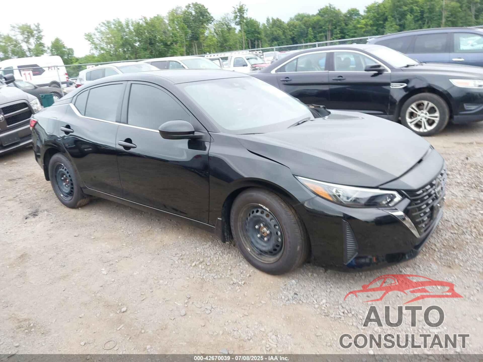 NISSAN SENTRA 2025 - 3N1AB8BV9SY252217