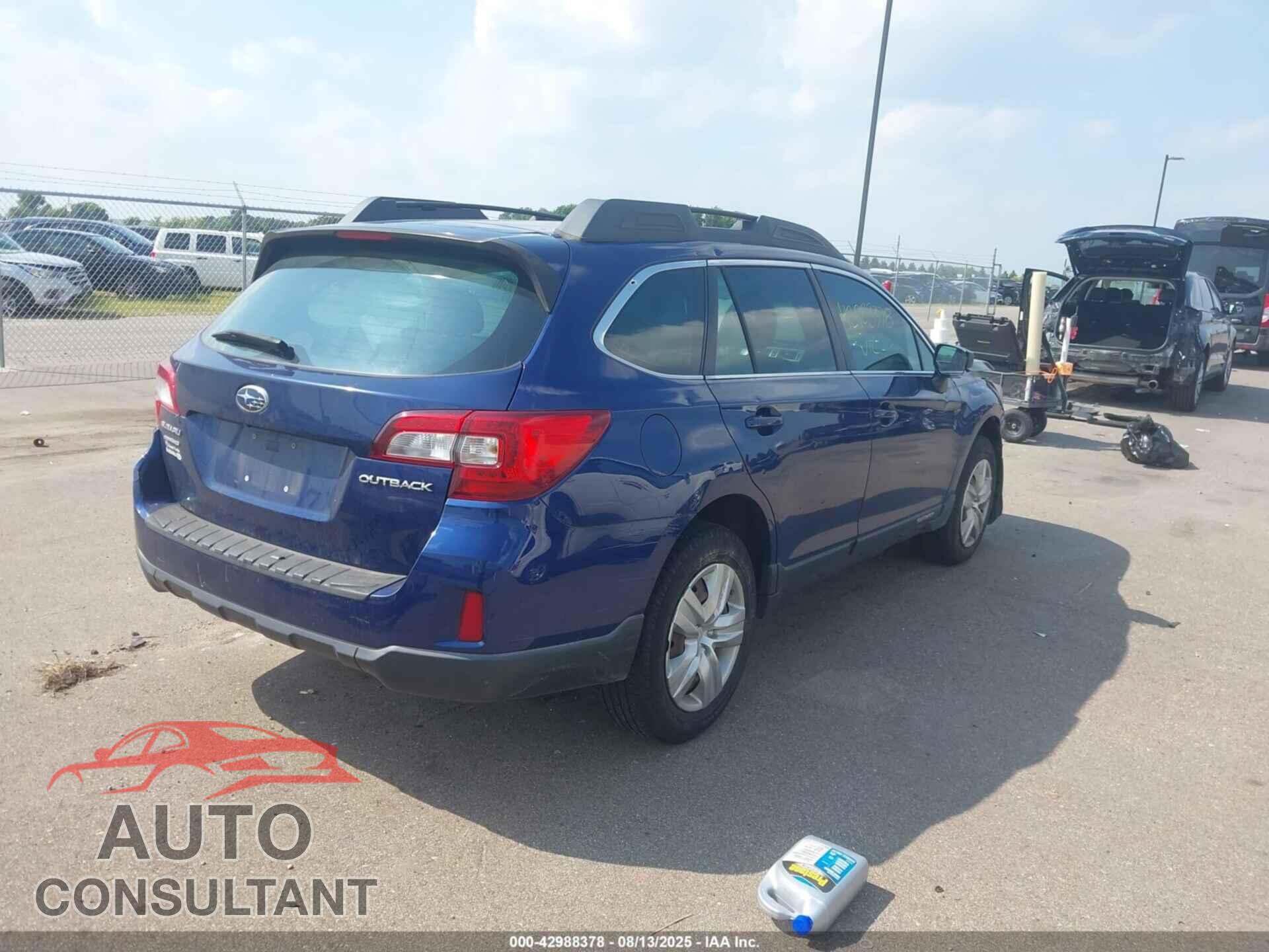 SUBARU OUTBACK 2015 - 4S4BSBAC4F3298532