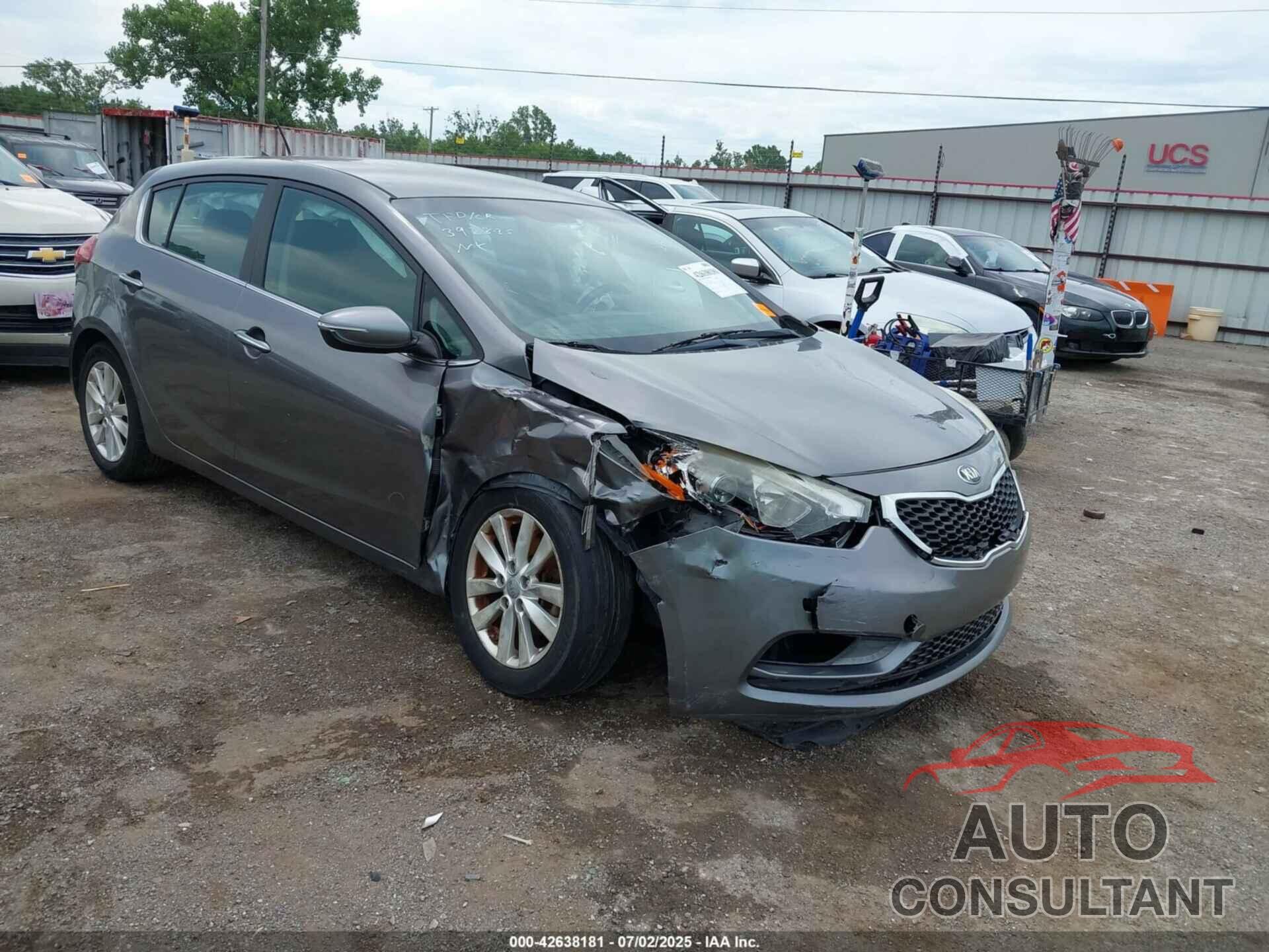 KIA FORTE 2015 - KNAFX5A89F5289539