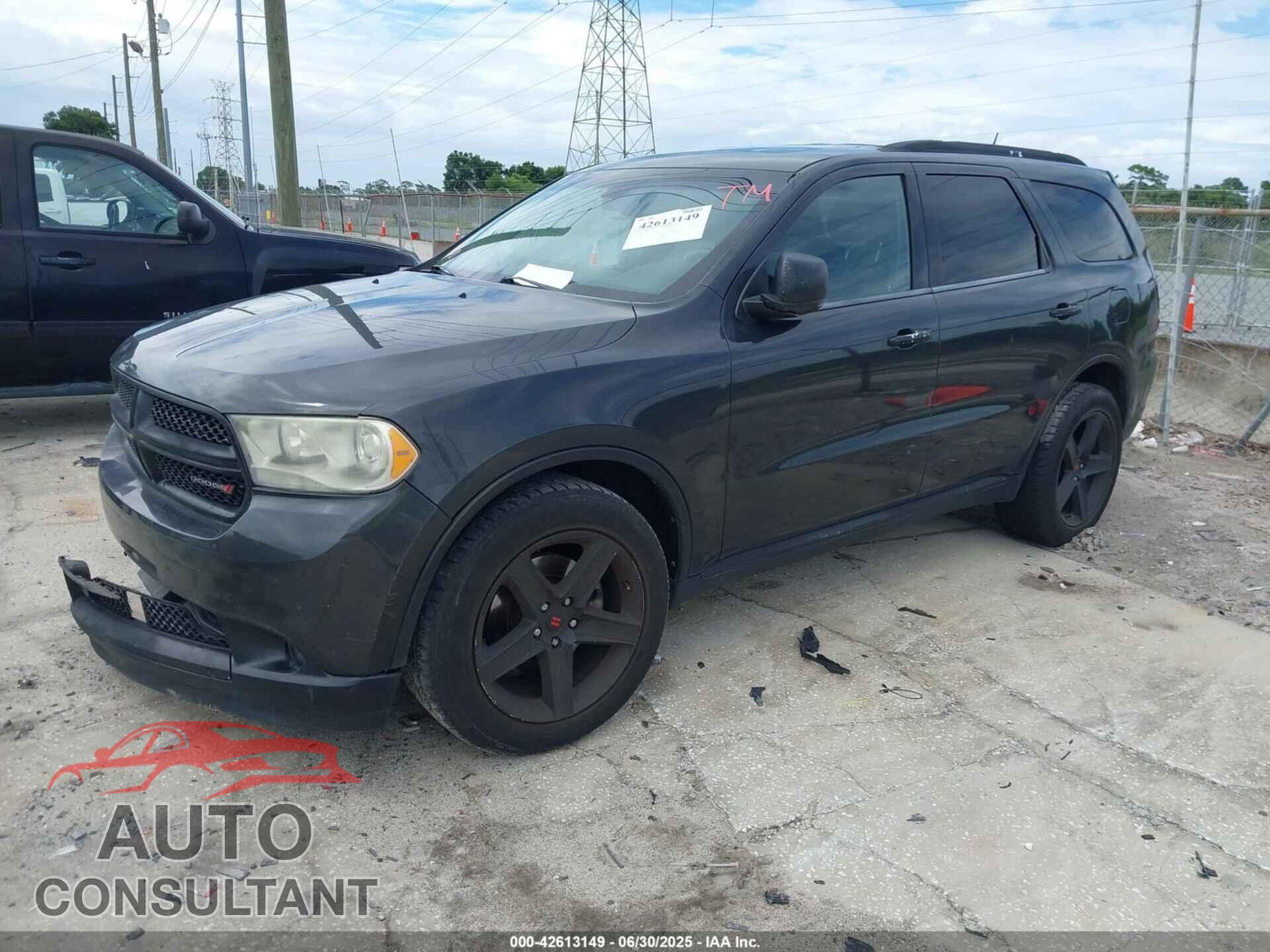 DODGE DURANGO 2011 - 1D4RD5GG6BC742273