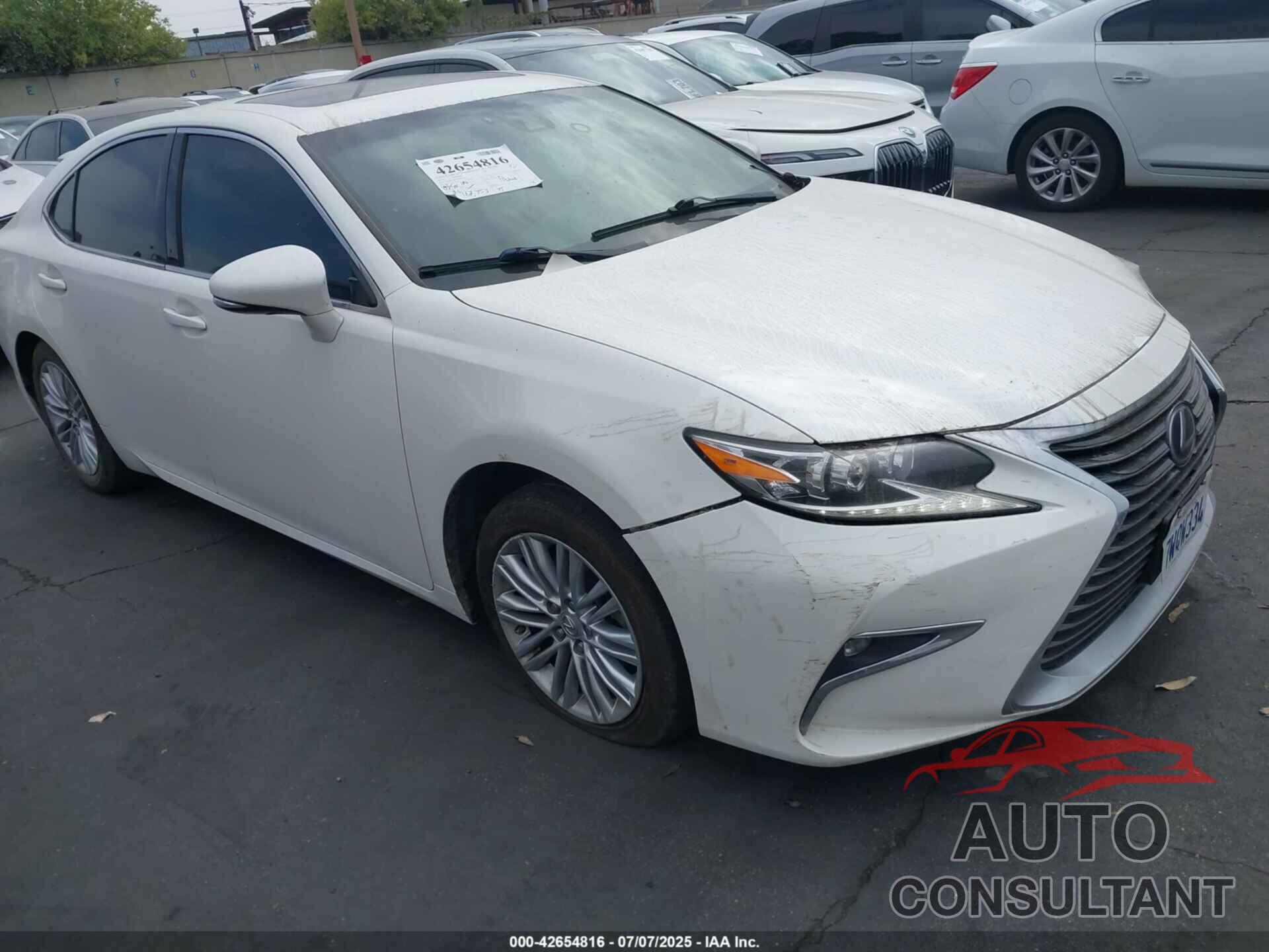 LEXUS ES 350 2017 - 58ABK1GG1HU057781