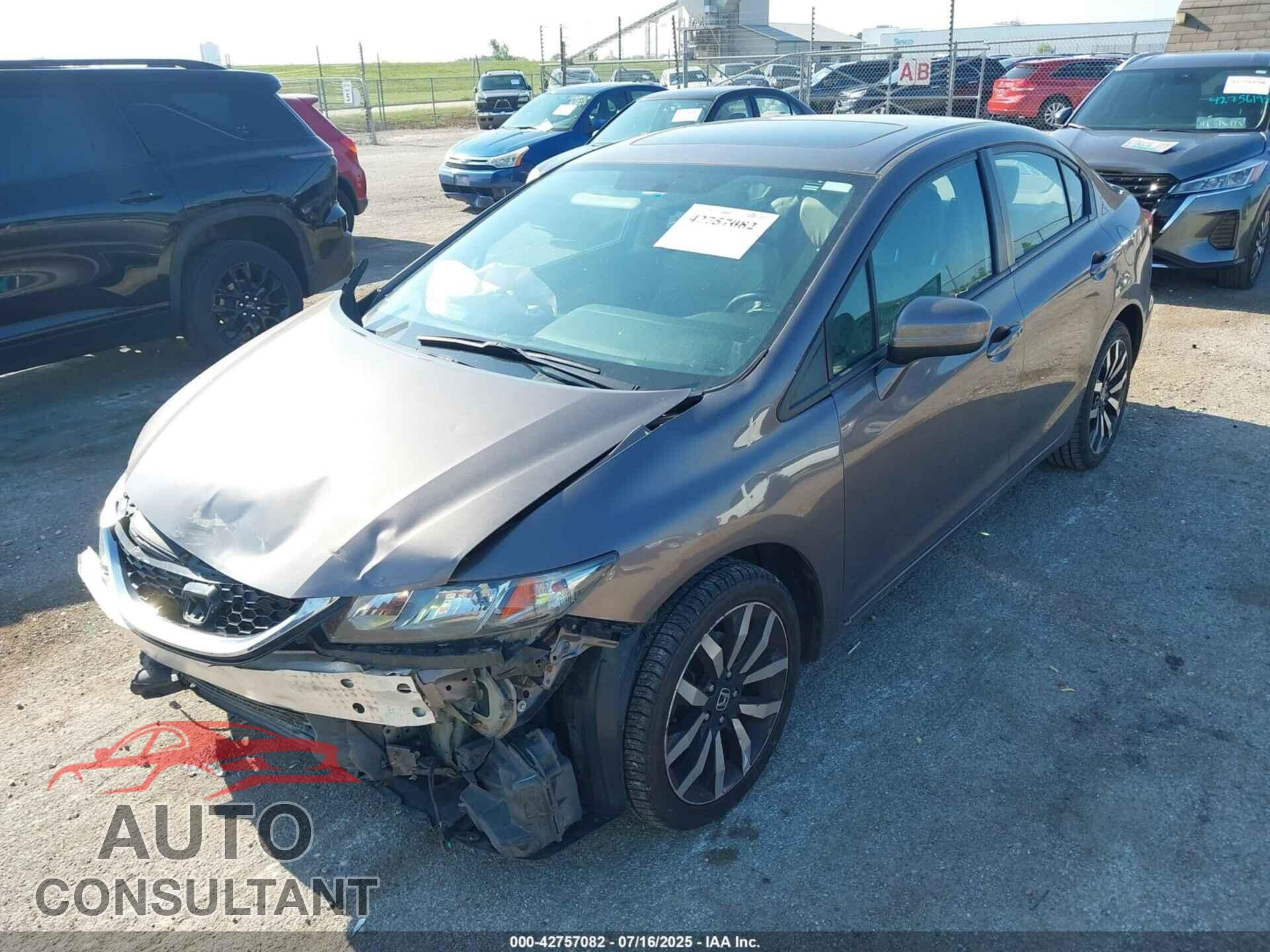 HONDA CIVIC 2014 - 19XFB2F97EE035347