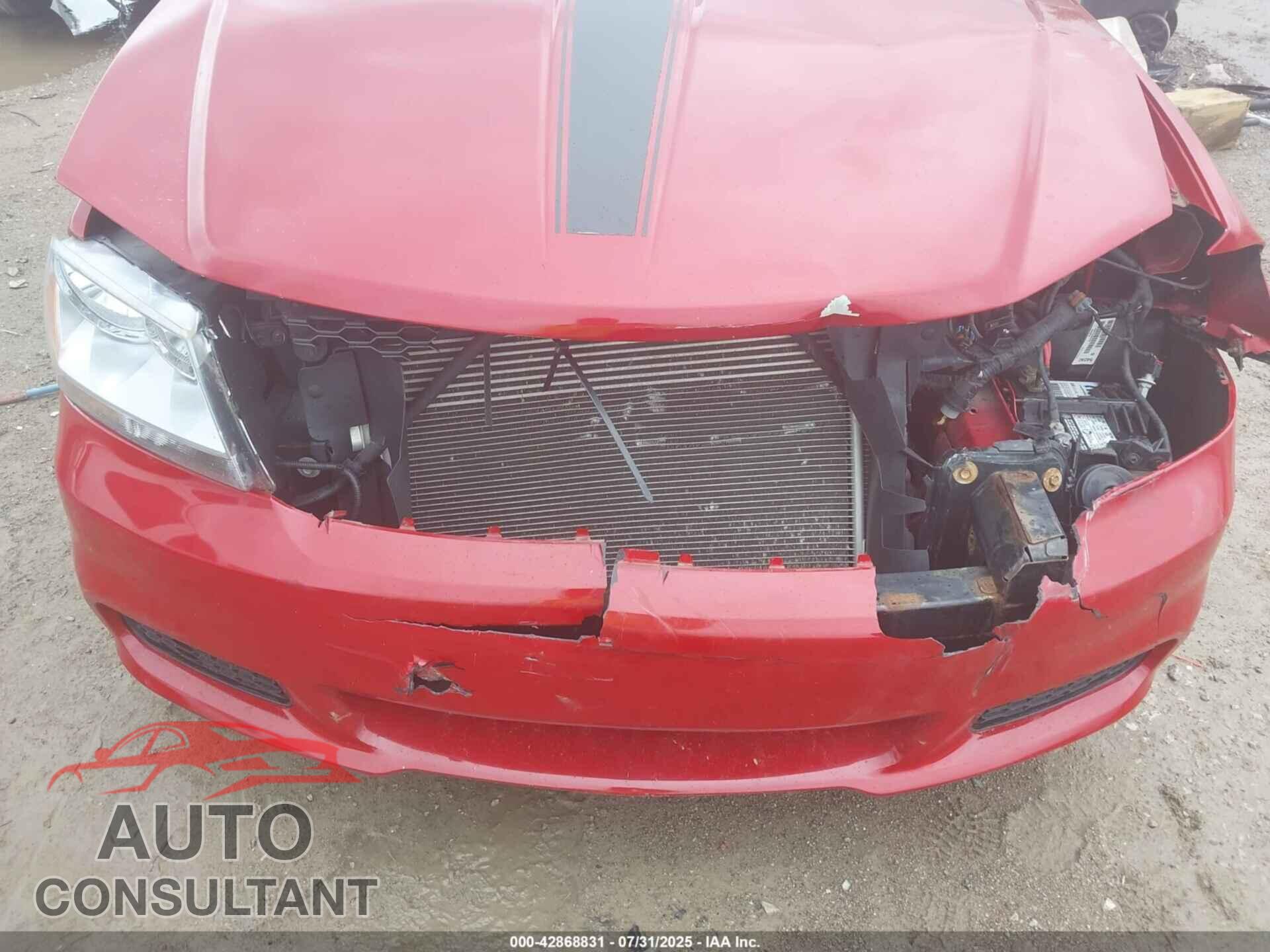 DODGE AVENGER 2013 - 1C3CDZAB5DN731381