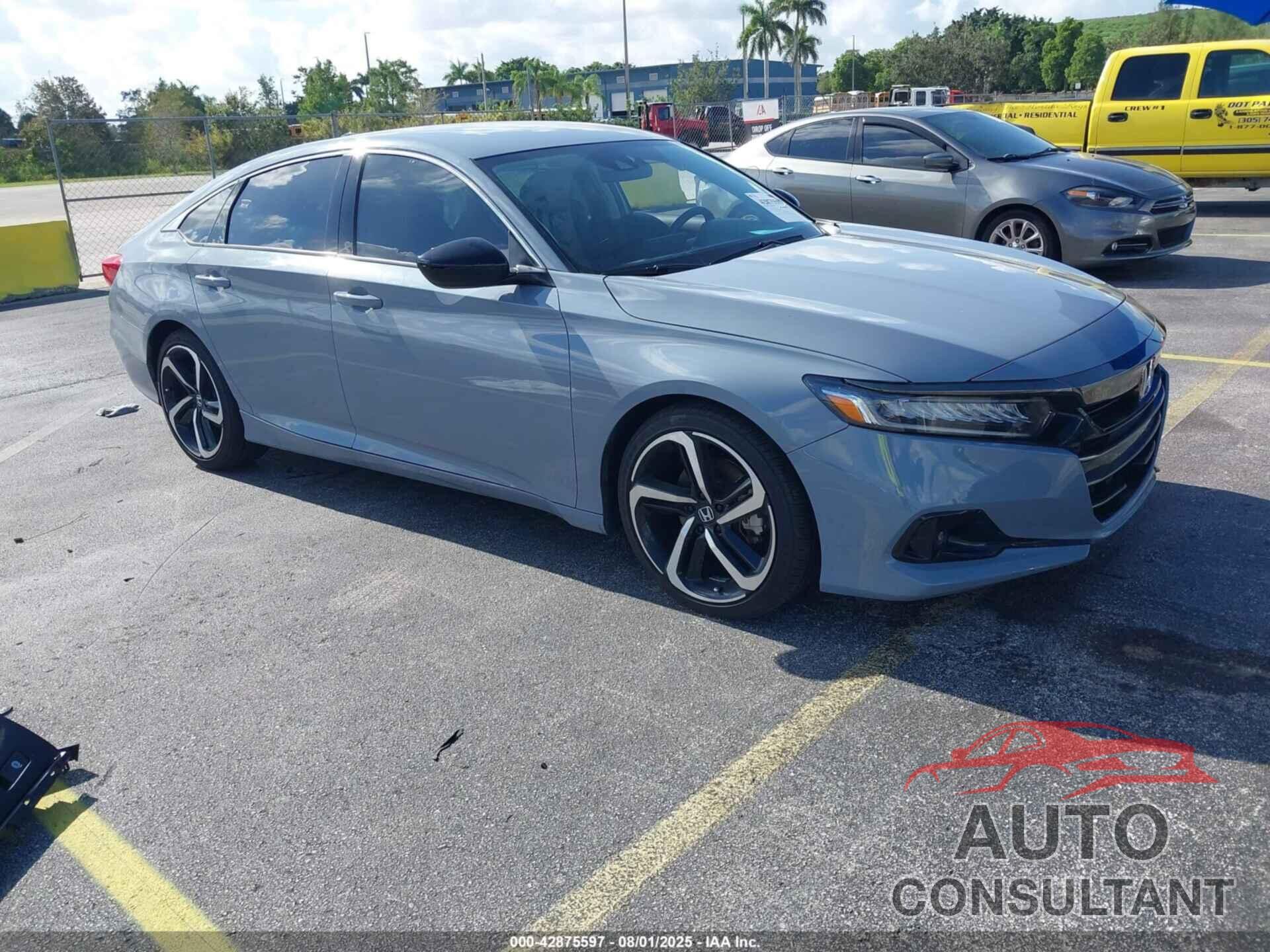 HONDA ACCORD 2022 - 1HGCV1F49NA056441