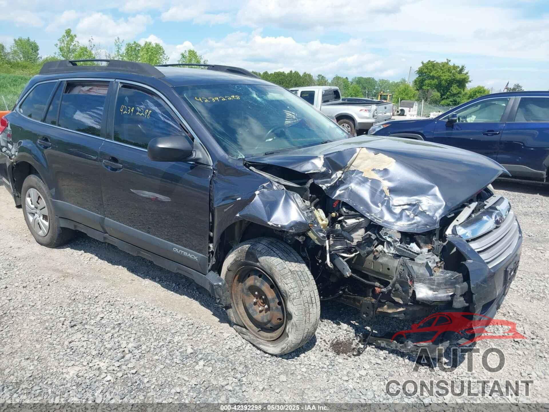 SUBARU OUTBACK 2013 - 4S4BRCAC8D3317758