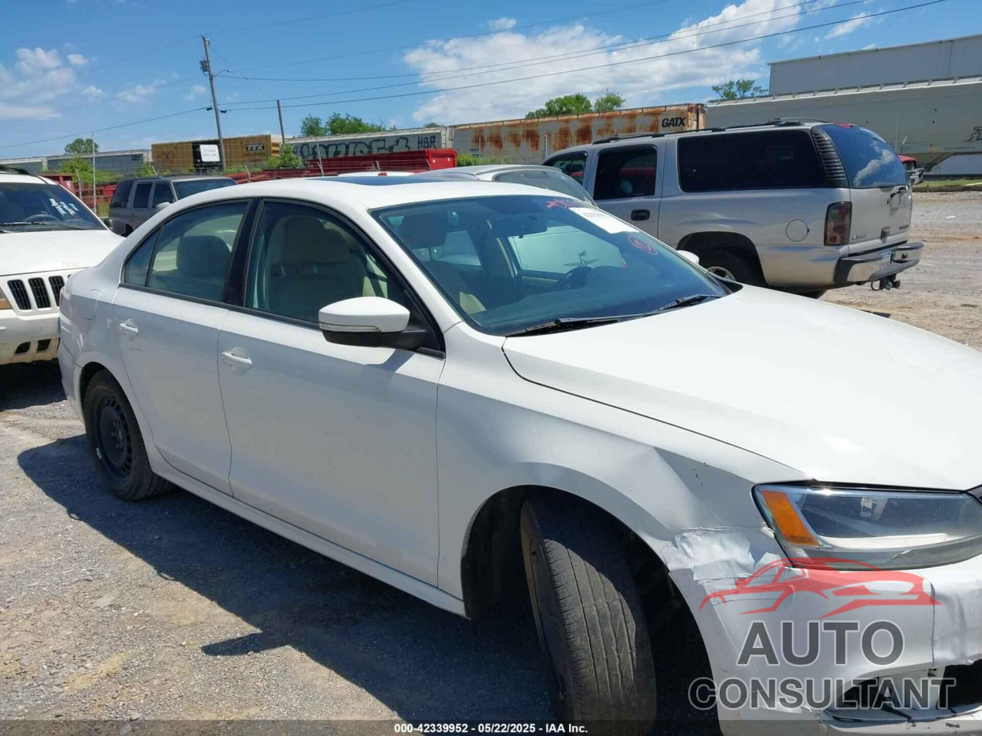 VOLKSWAGEN JETTA 2012 - 3VWDP7AJ8CM019228