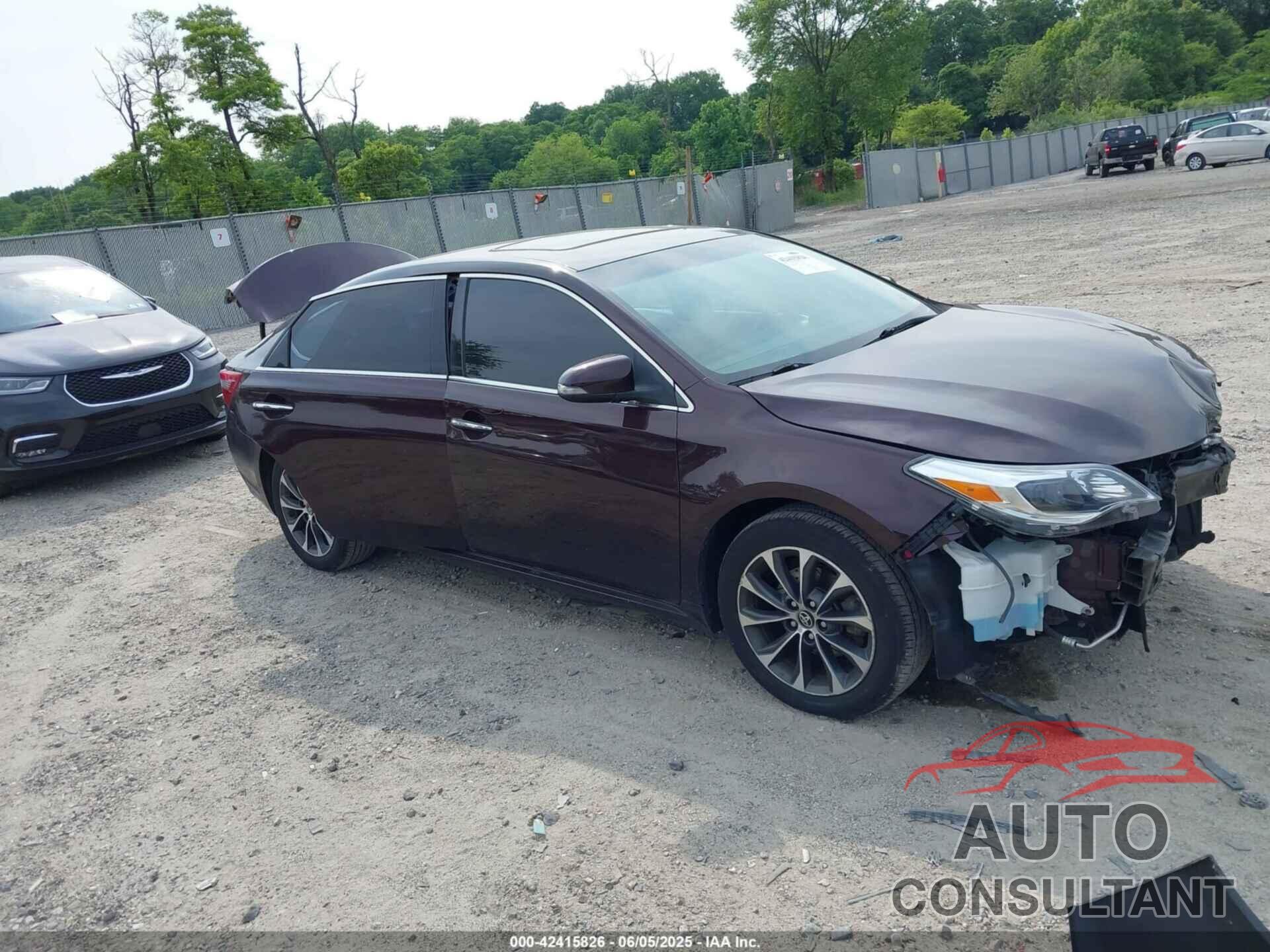 TOYOTA AVALON 2016 - 4T1BK1EB0GU220188