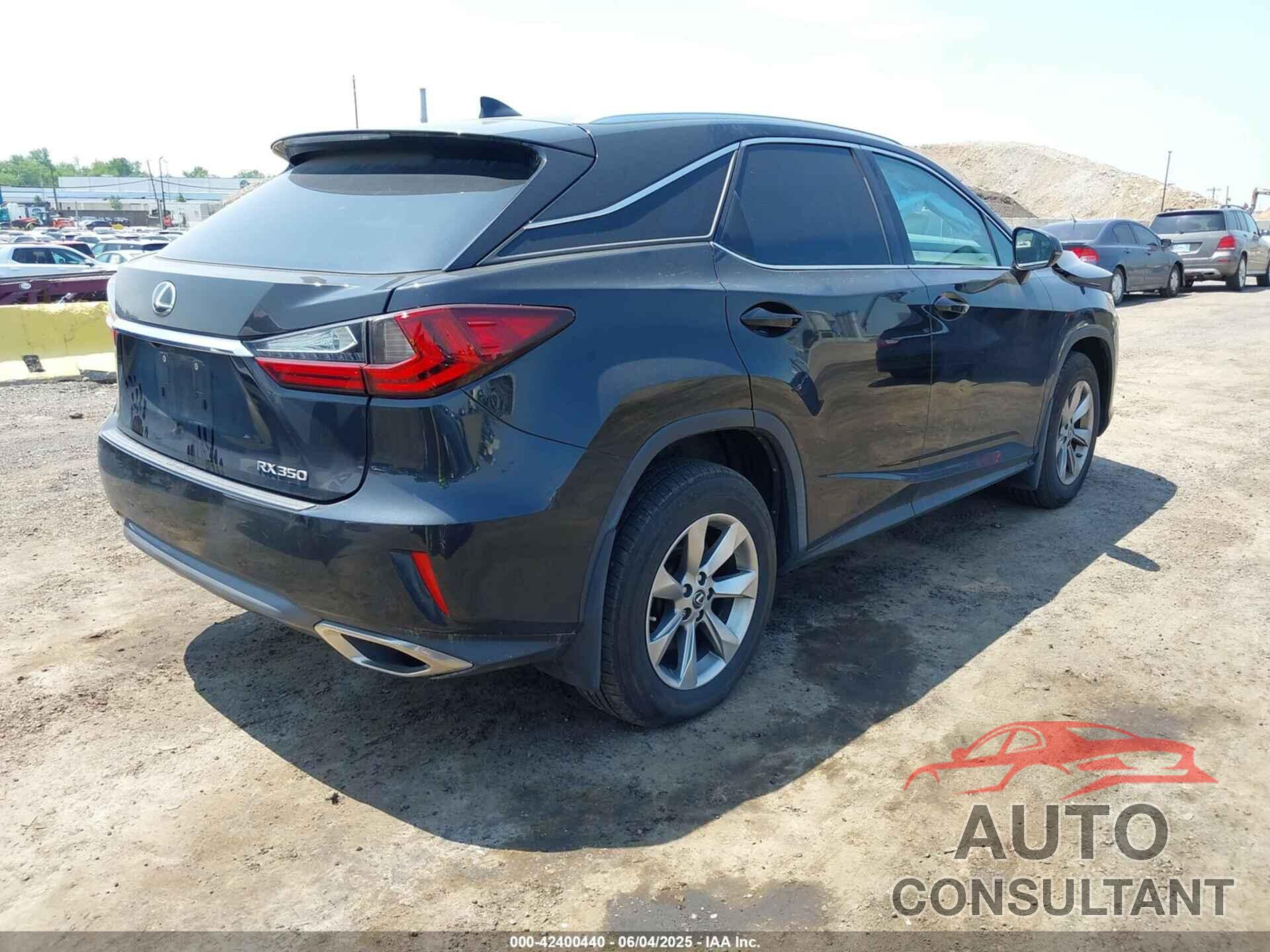LEXUS RX 350 2019 - 2T2BZMCA5KC193082