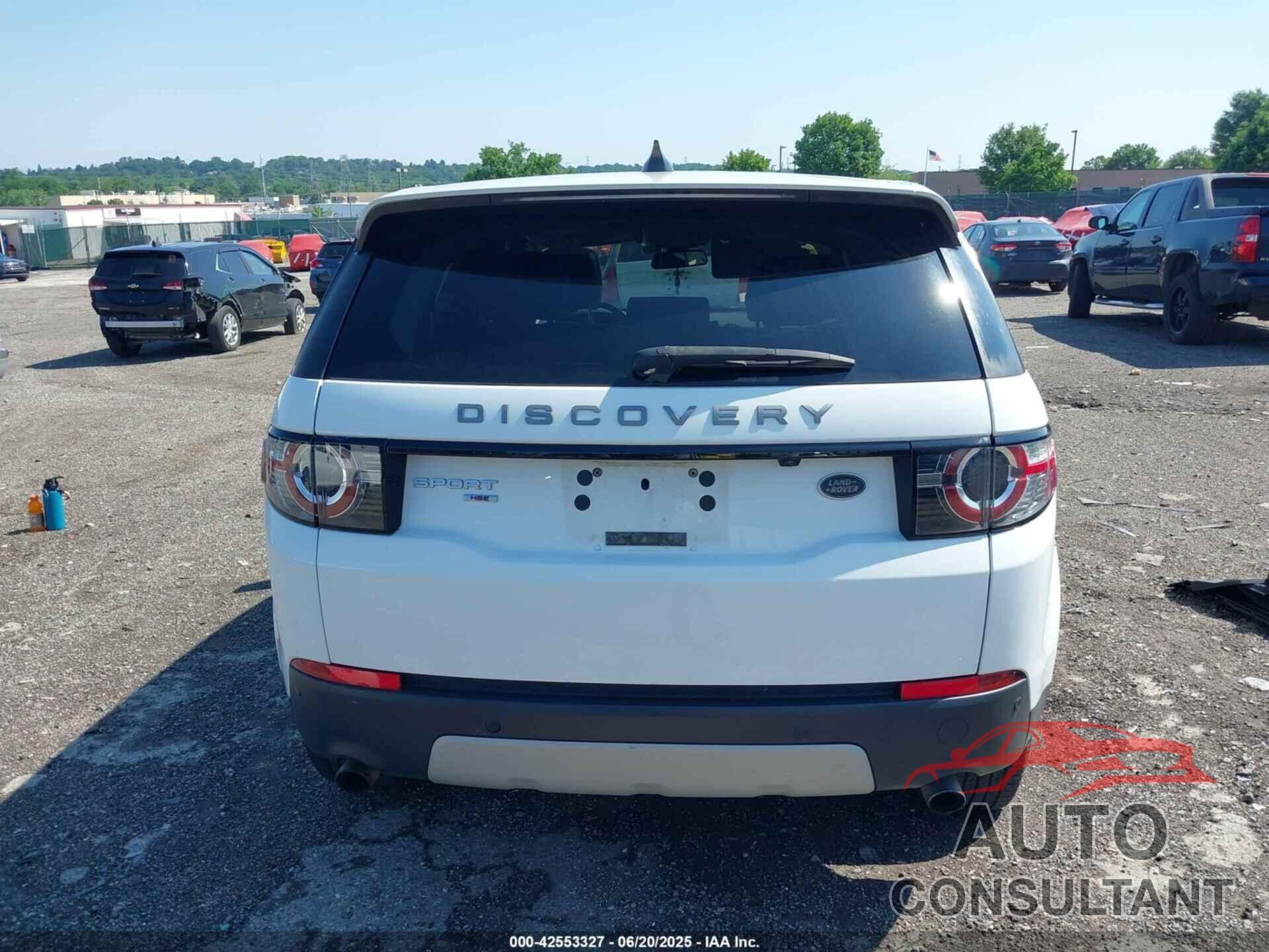 LAND ROVER DISCOVERY SPORT 2017 - SALCR2BG4HH711358