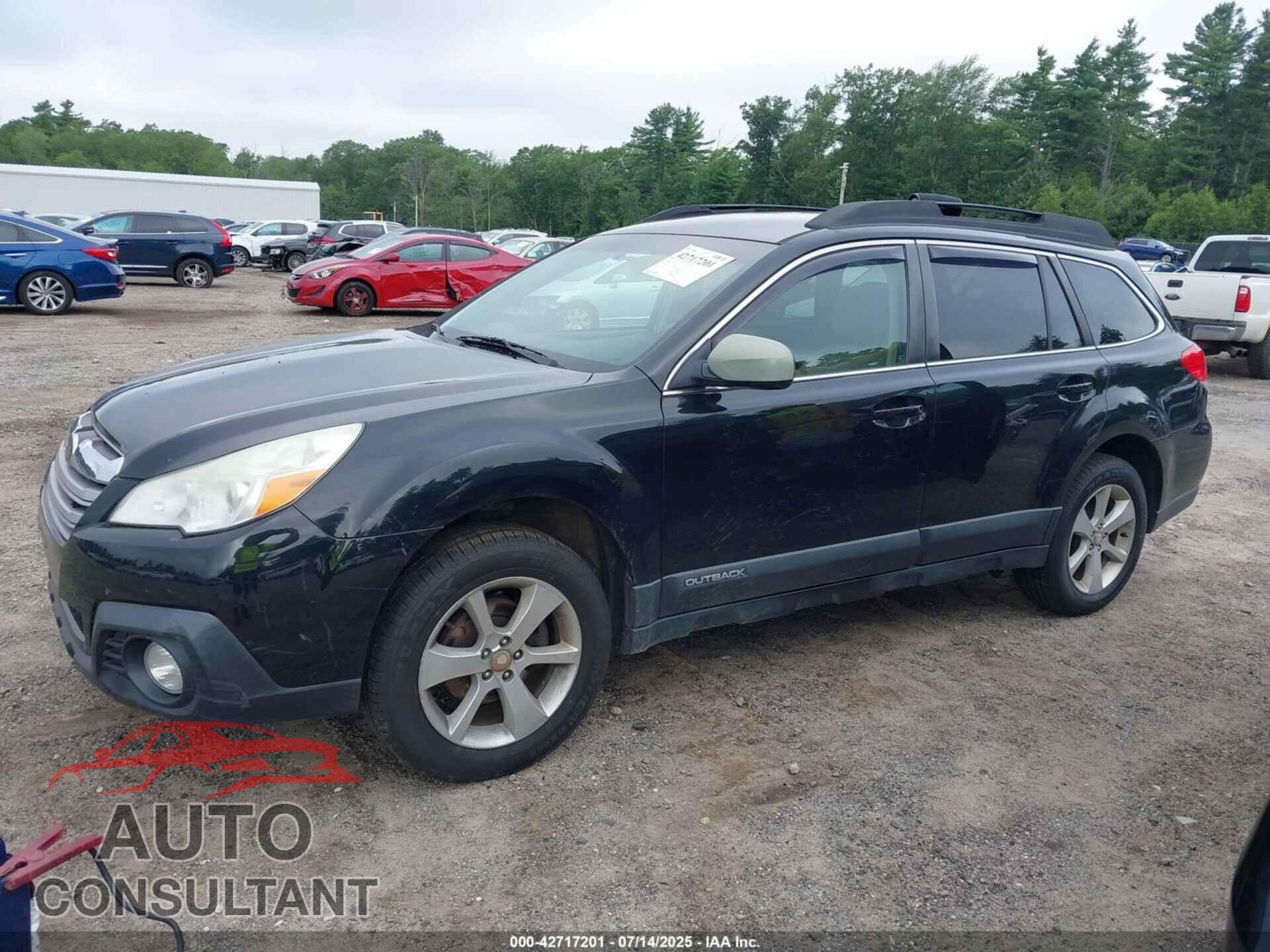 SUBARU OUTBACK 2013 - 4S4BRBCC6D3291216