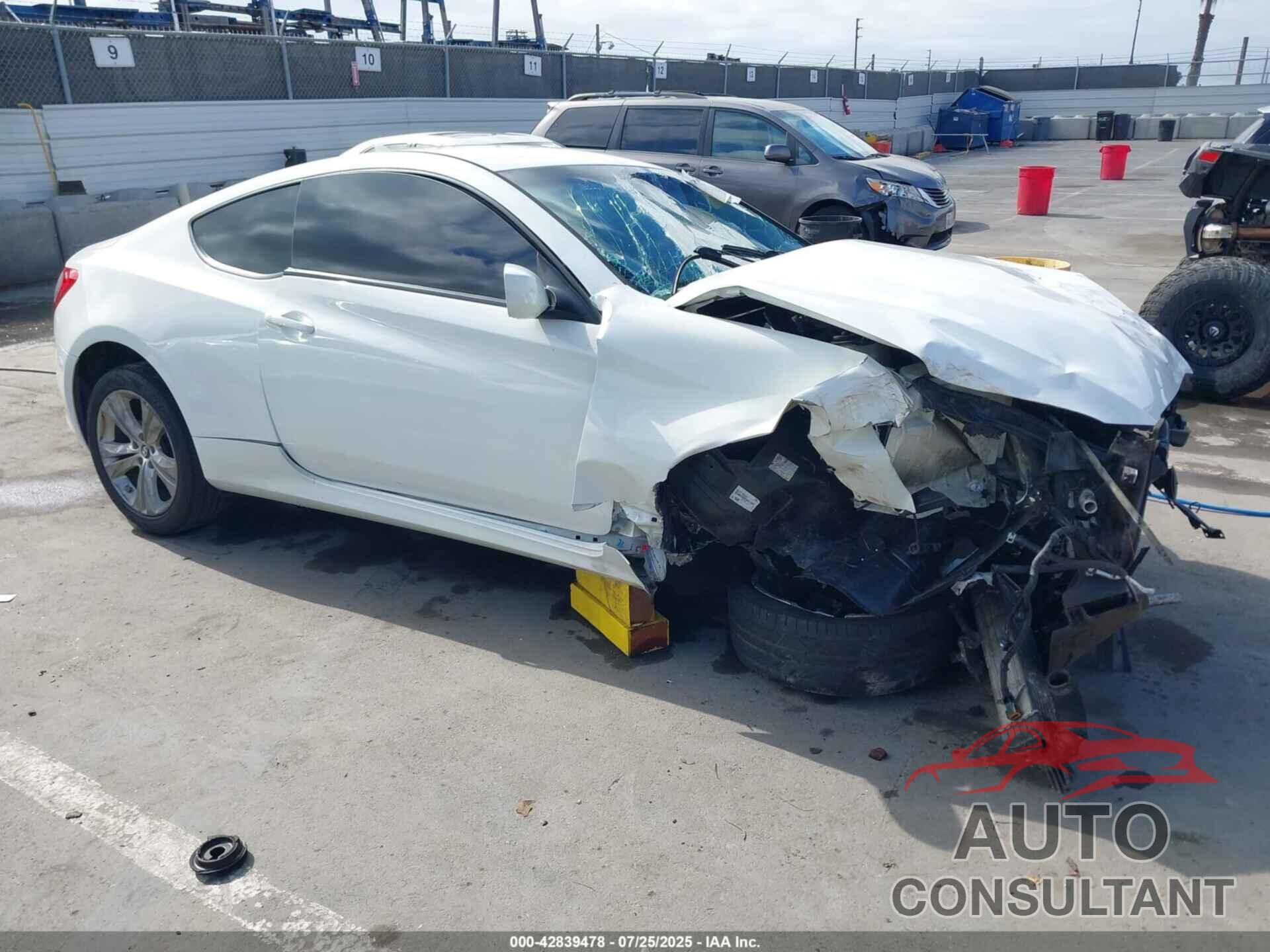 HYUNDAI GENESIS 2012 - KMHHT6KD3CU070436