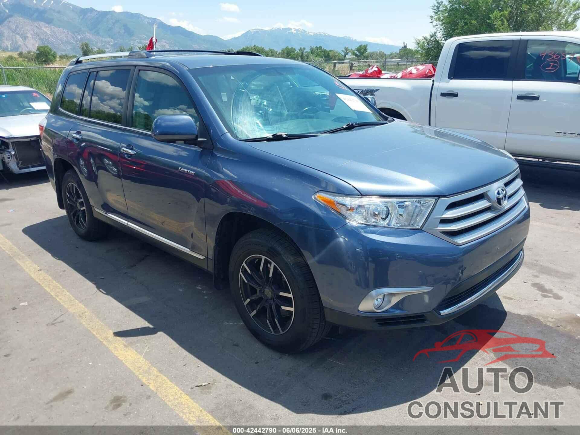 TOYOTA HIGHLANDER 2013 - 5TDDK3EH7DS228933