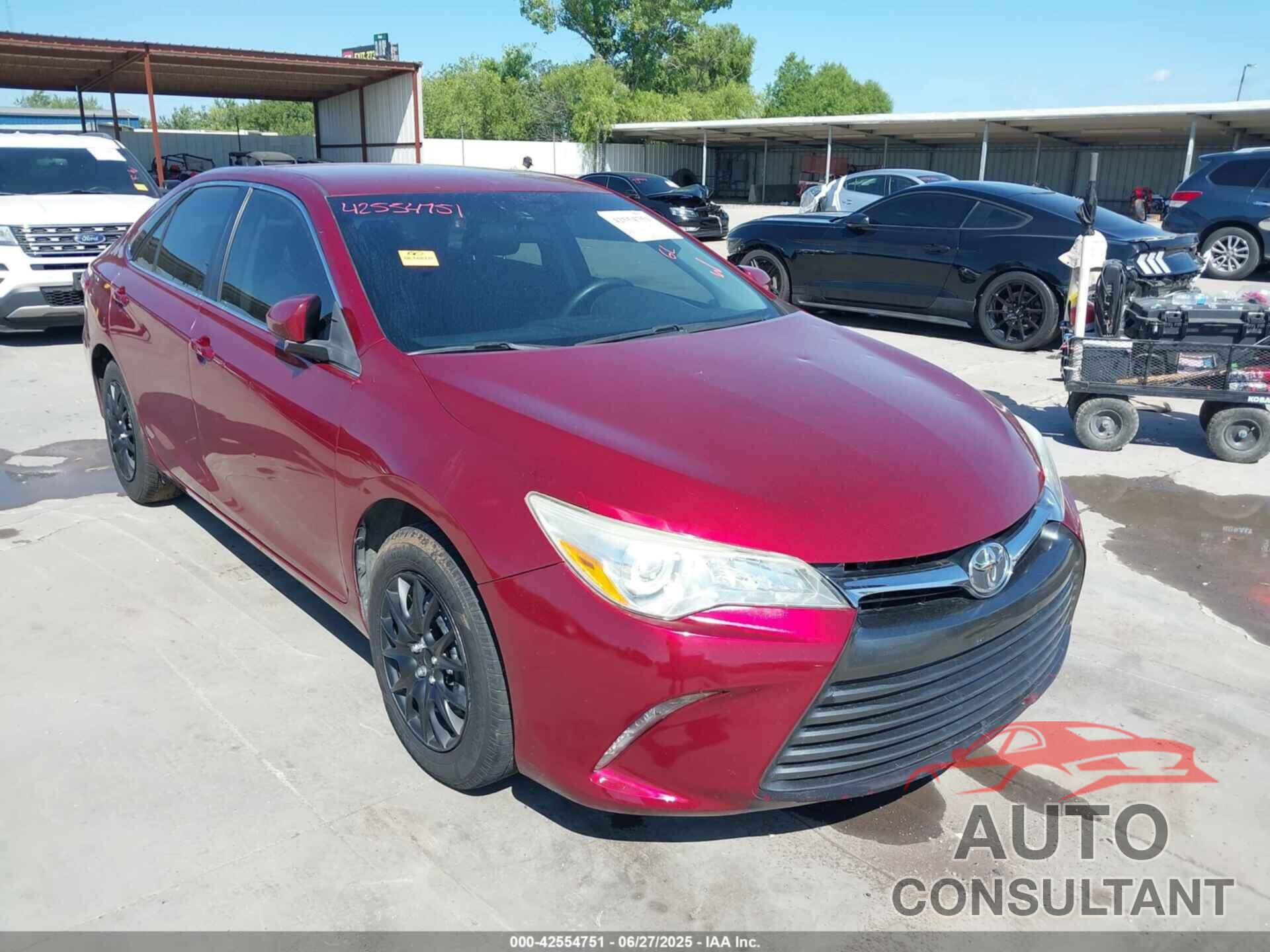 TOYOTA CAMRY 2017 - 4T1BF1FK4HU628312