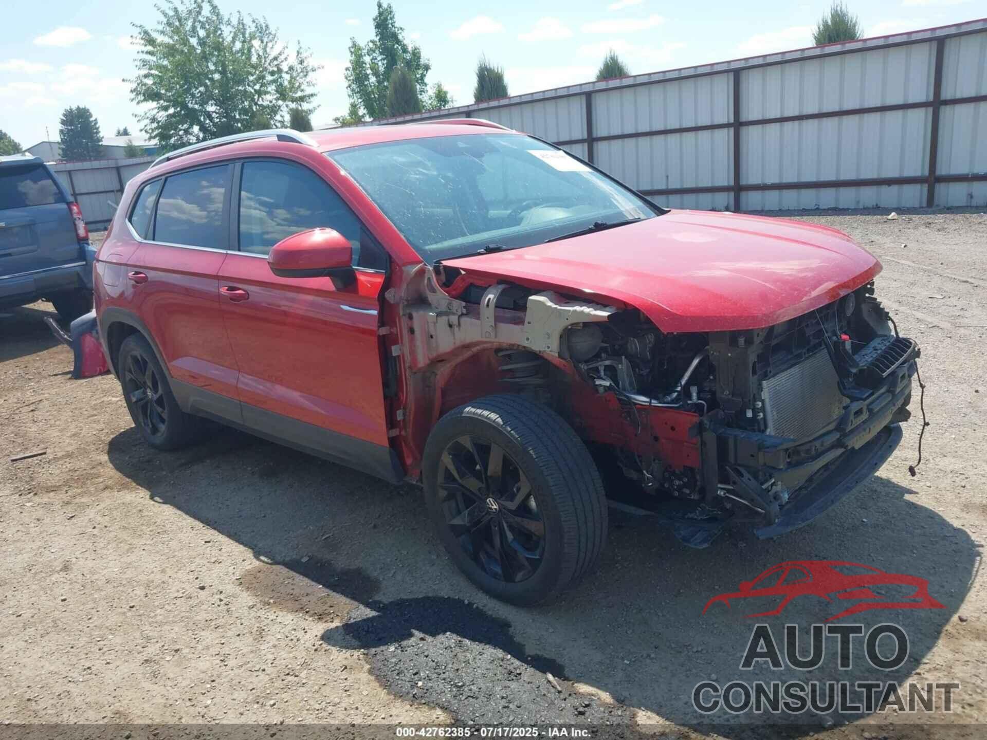VOLKSWAGEN TAOS 2022 - 3VVPX7B2XNM037418