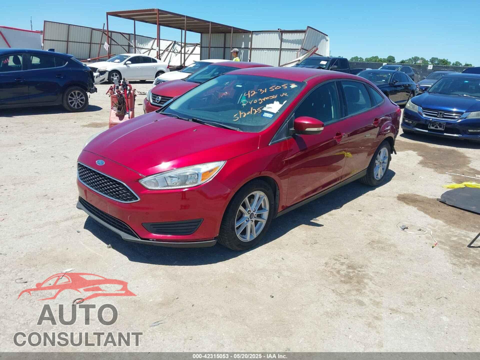 FORD FOCUS 2016 - 1FADP3F23GL383096