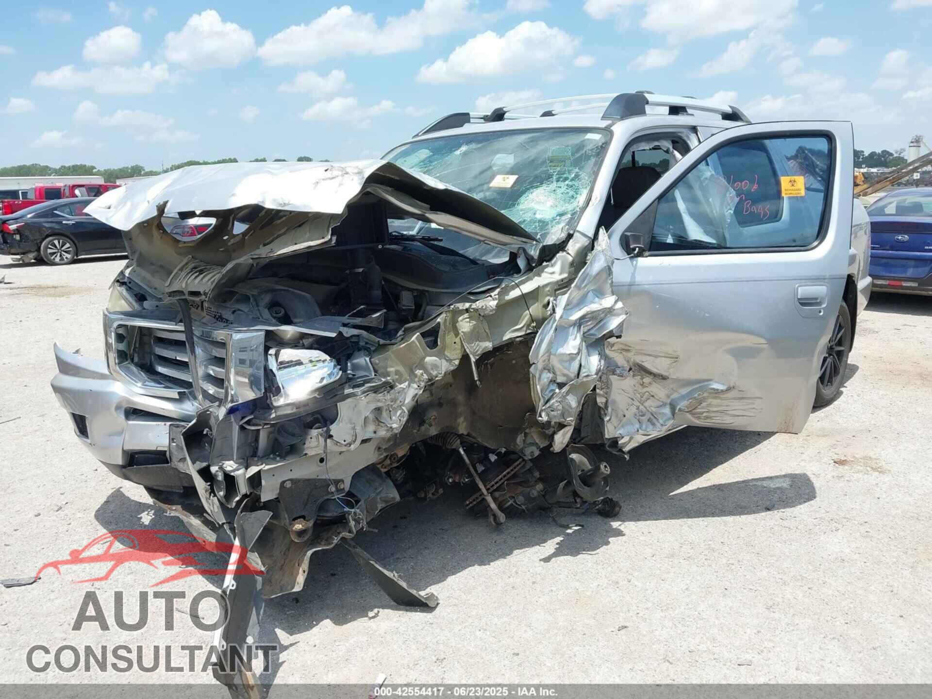 HONDA RIDGELINE 2013 - 5FPYK1F40DB002441