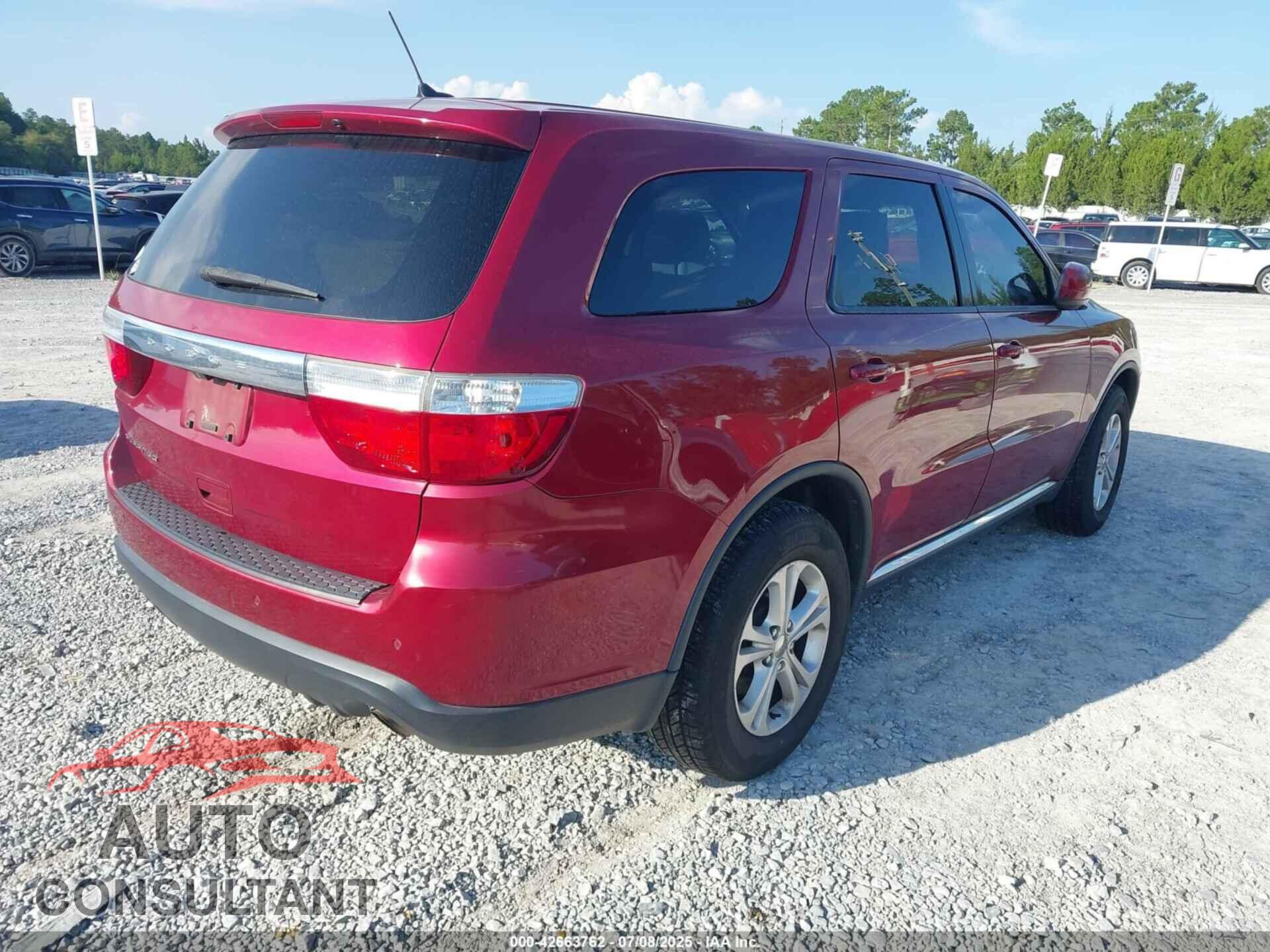 DODGE DURANGO 2013 - 1C4RDHAG5DC637329