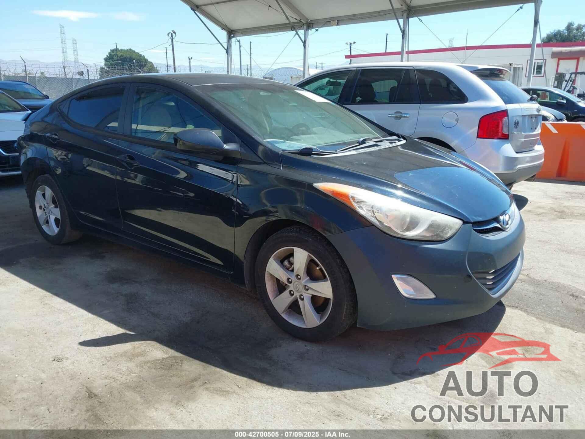 HYUNDAI ELANTRA 2012 - KMHDH4AE2CU428270