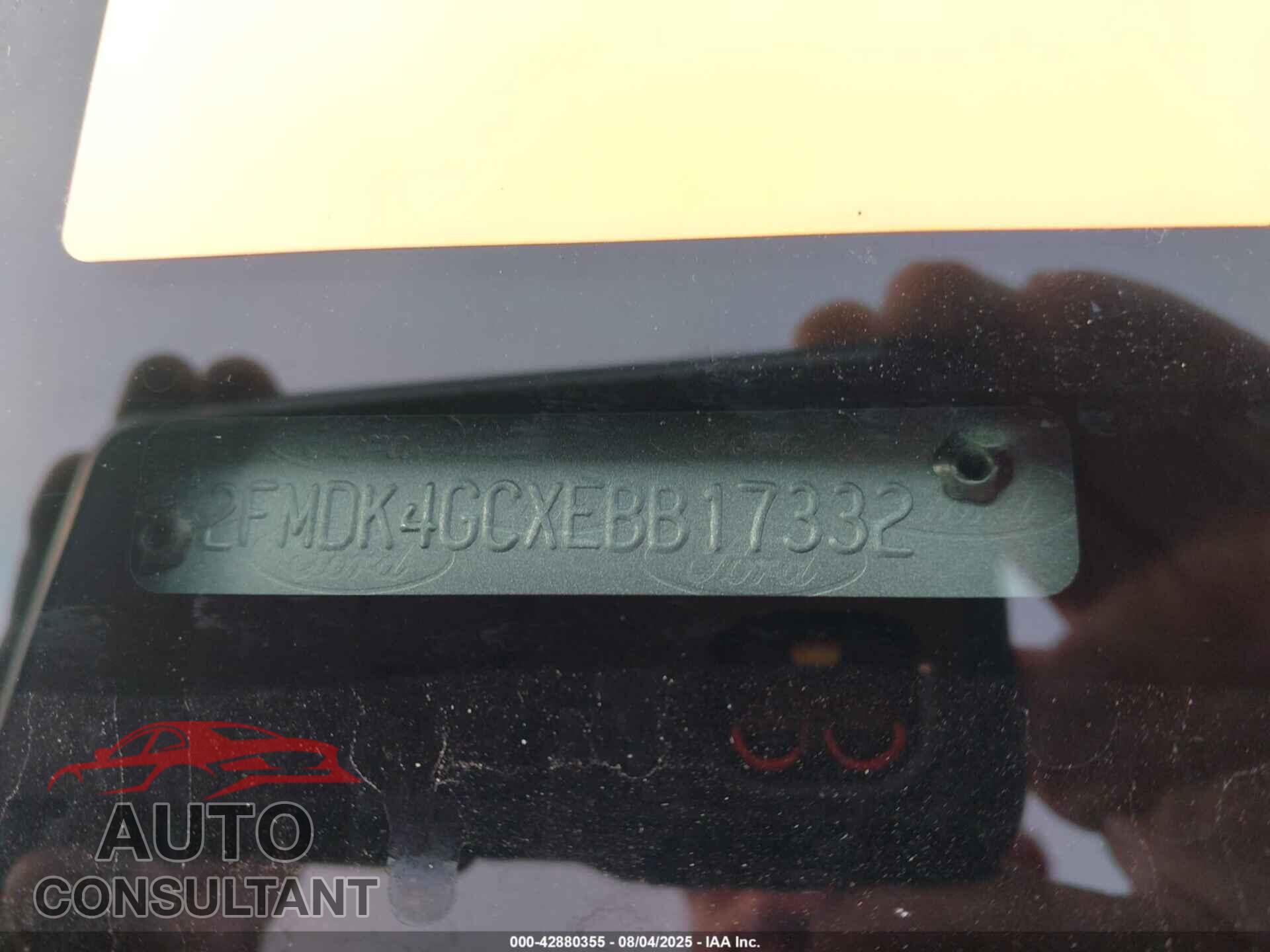 FORD EDGE 2014 - 2FMDK4GCXEBB17332