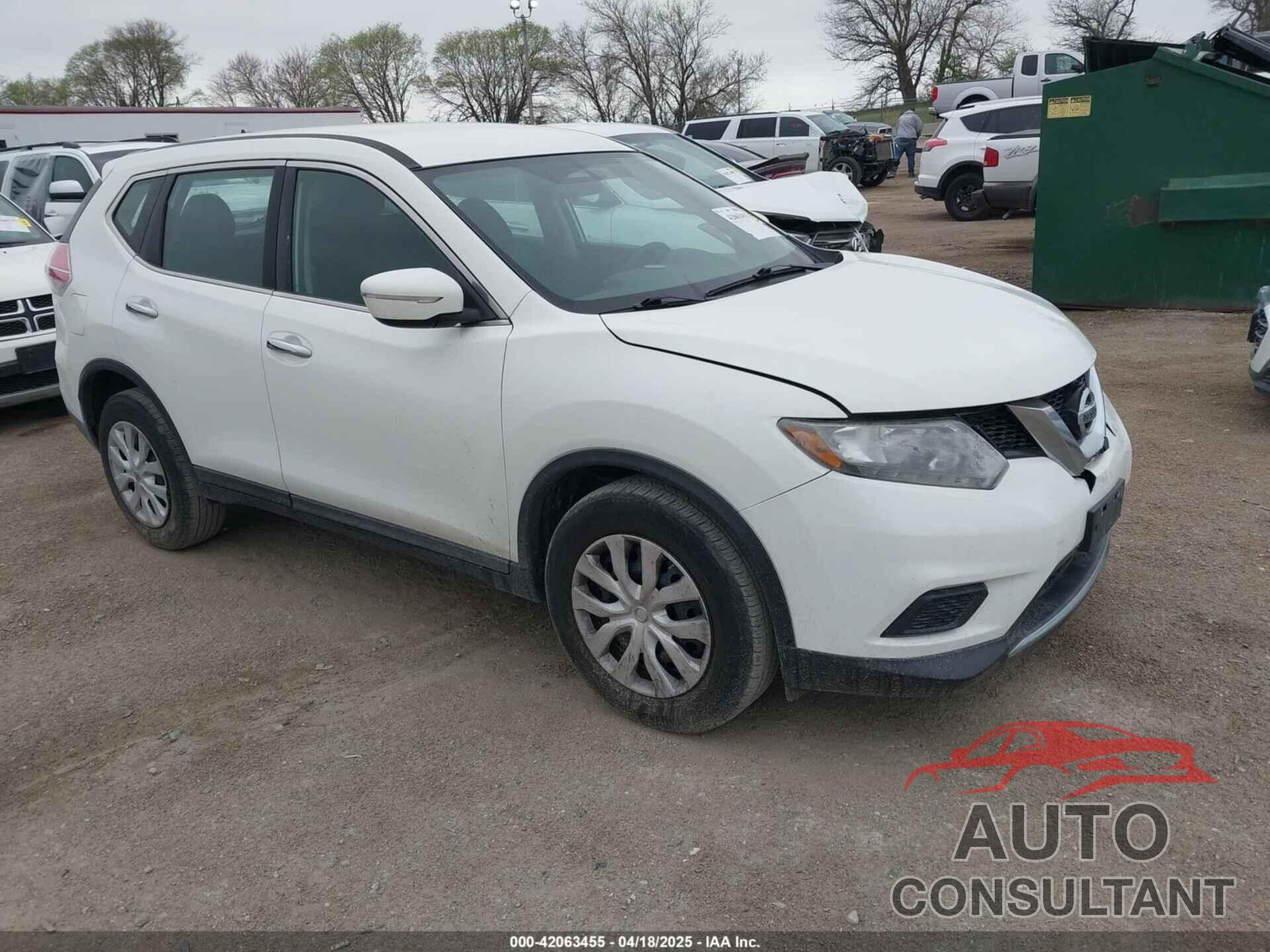NISSAN ROGUE 2015 - 5N1AT2MT3FC857539
