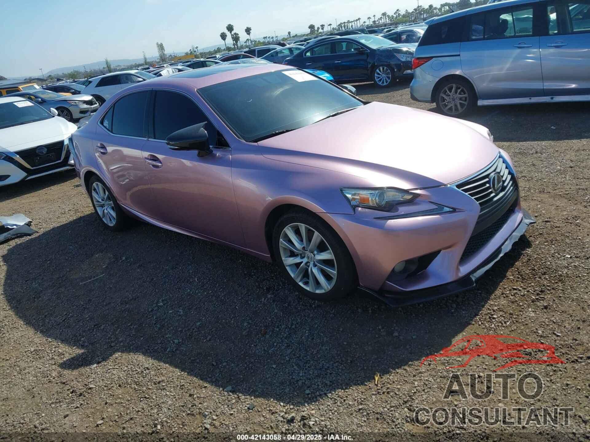 LEXUS IS 250 2014 - JTHBF1D23E5040350