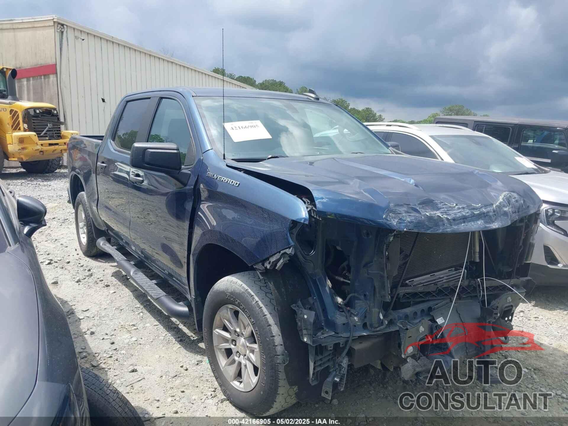 CHEVROLET SILVERADO 1500 2021 - 3GCPWBEK1MG174289
