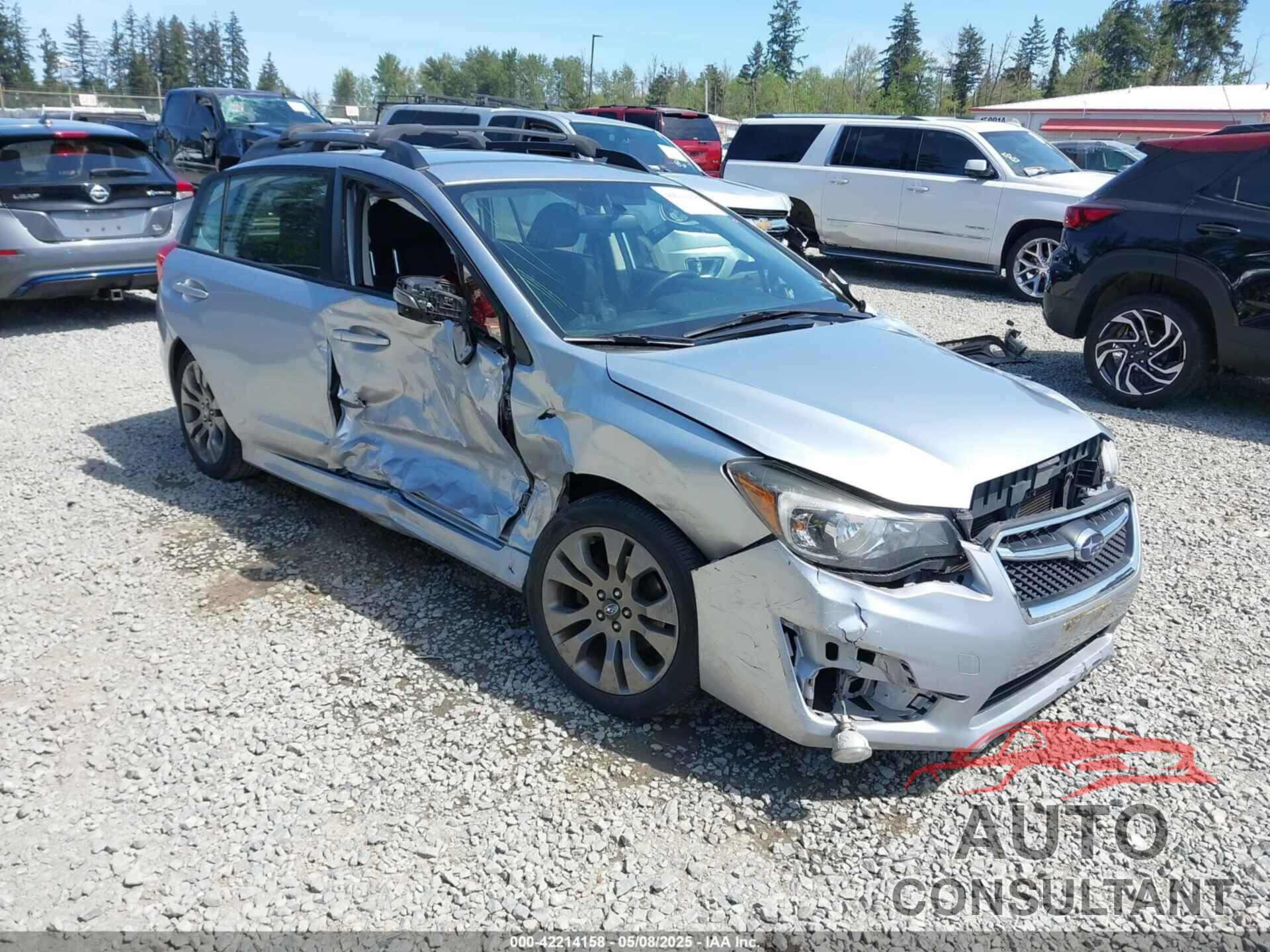 SUBARU IMPREZA 2015 - JF1GPAT6XFH253018