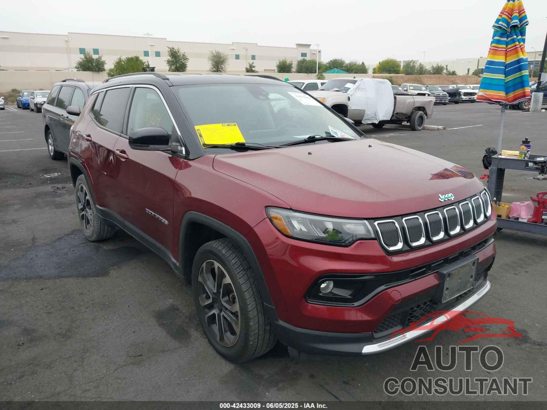 JEEP COMPASS 2022 - 3C4NJDCB8NT161598